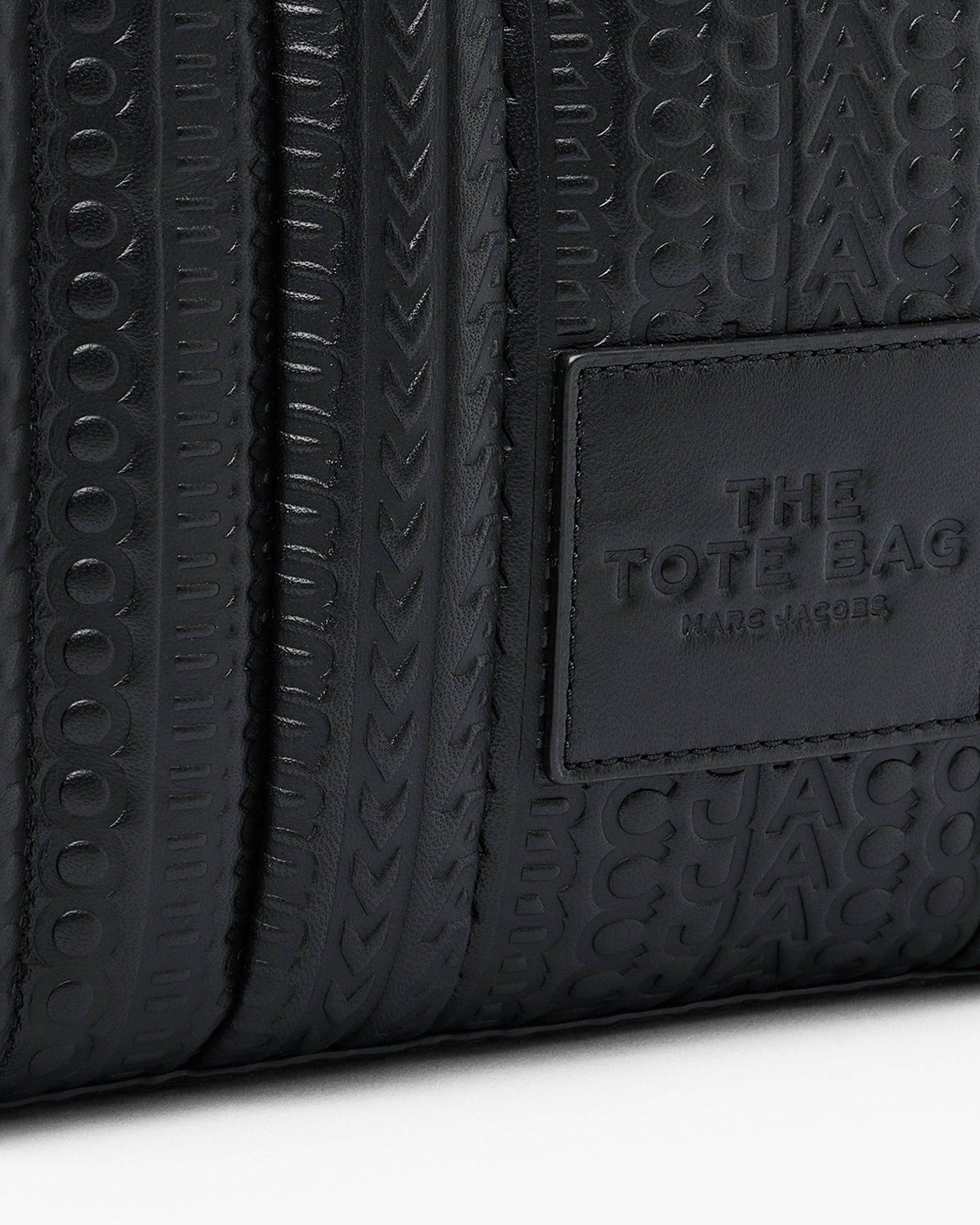 The Monogram Debossed Small Tote Bag | Marc Jacobs Outlet