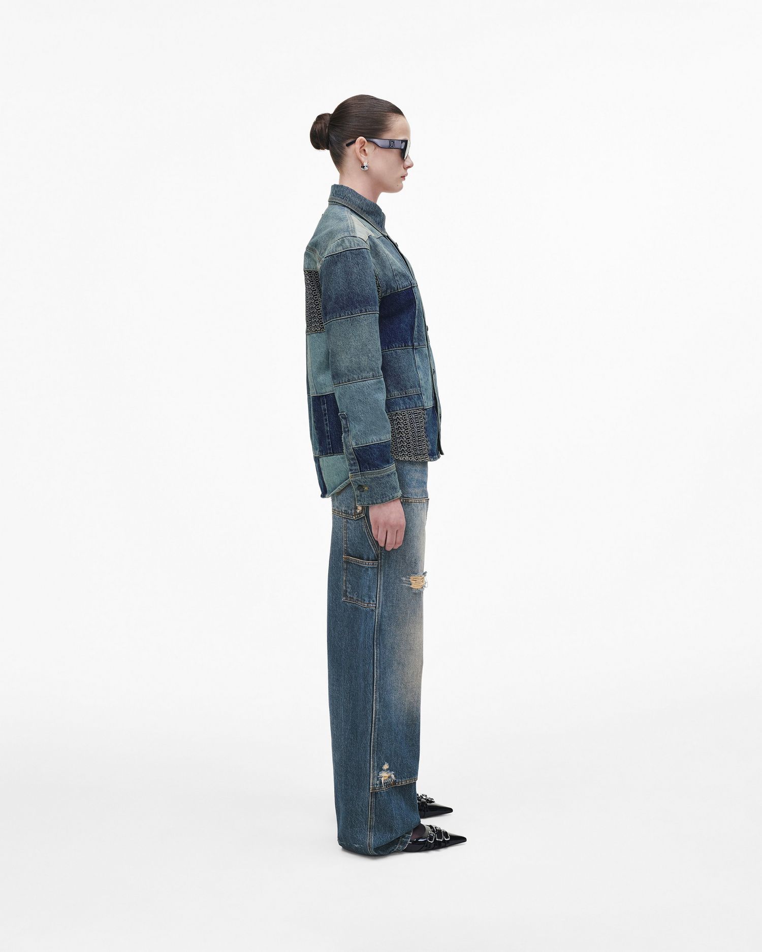Patchwork Denim Shirt | Marc Jacobs Outlet