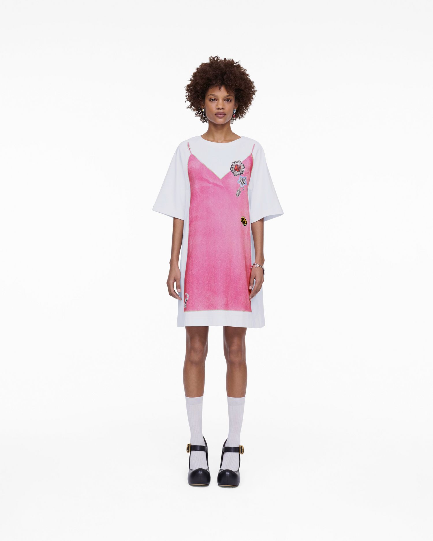 Trompe L'Oeil T-Shirt Dress | Marc Jacobs Outlet