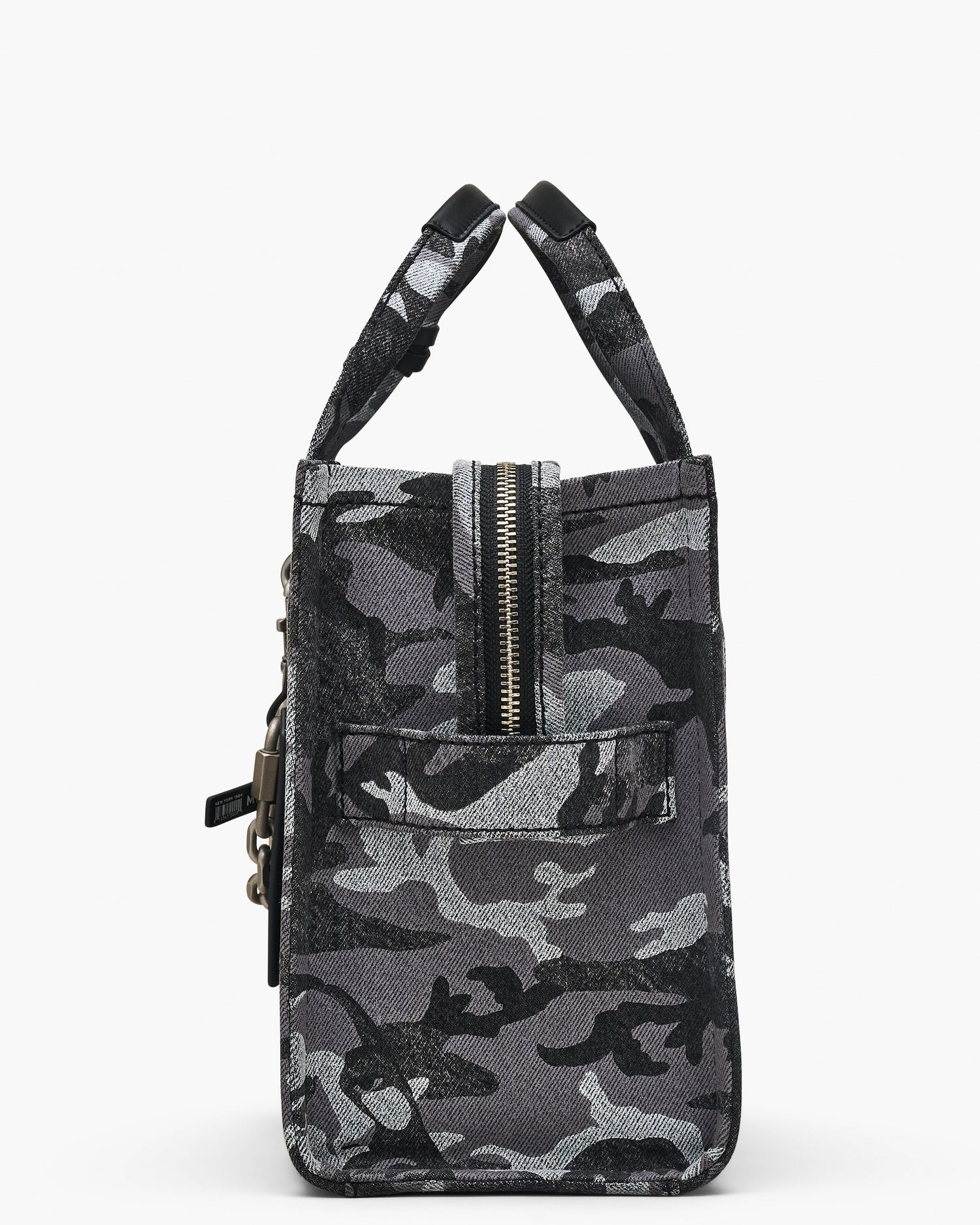 The Marc Camo Denim Medium Tote Bag | Marc Jacobs Outlet