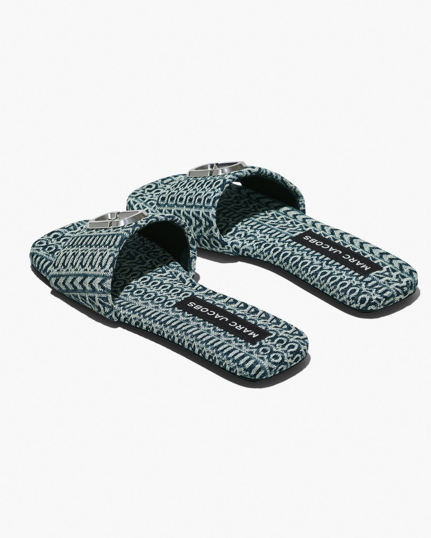 The J Marc Washed Monogram Denim Sandal | Marc Jacobs Outlet