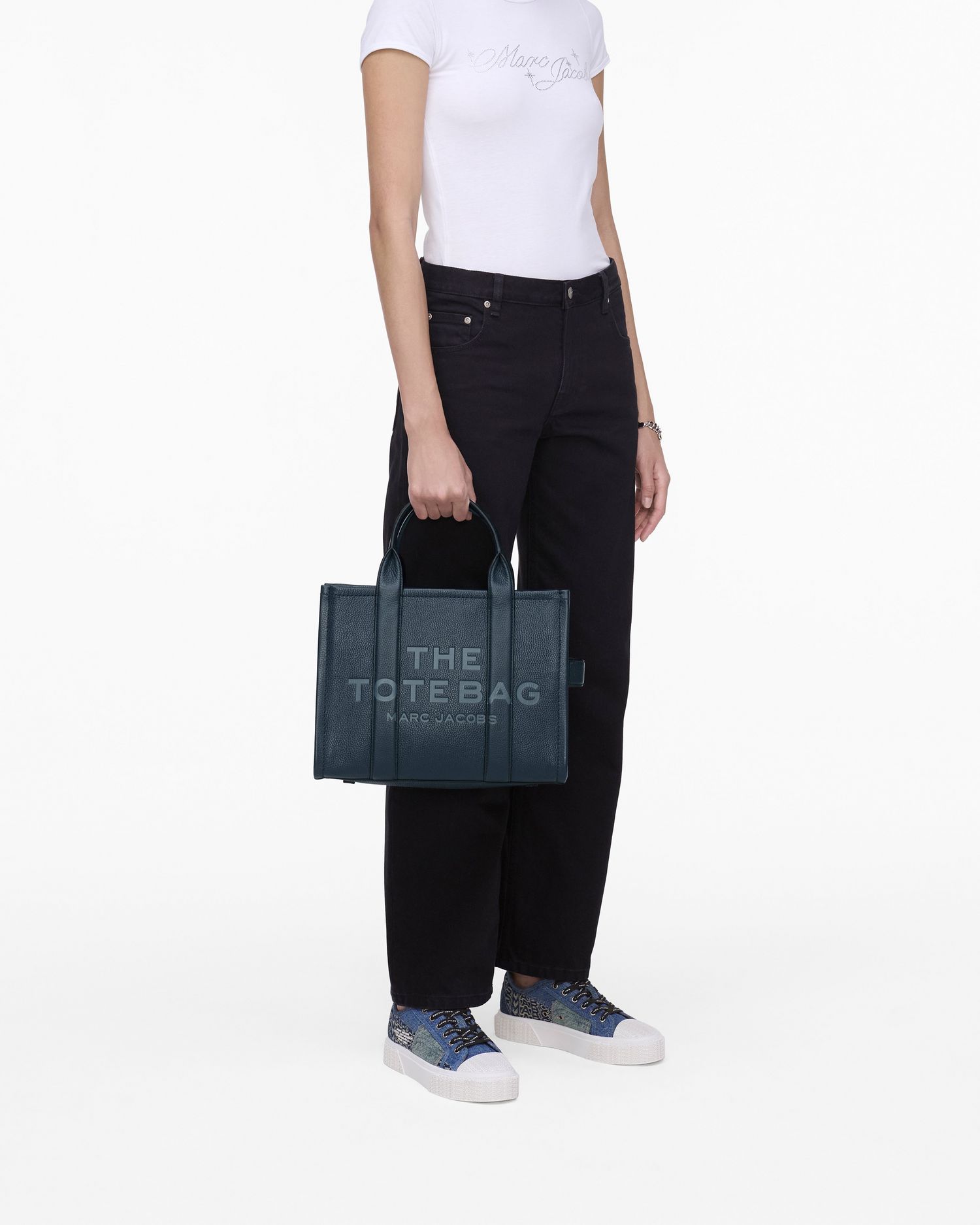 The Leather Medium Tote Bag | Marc Jacobs Outlet