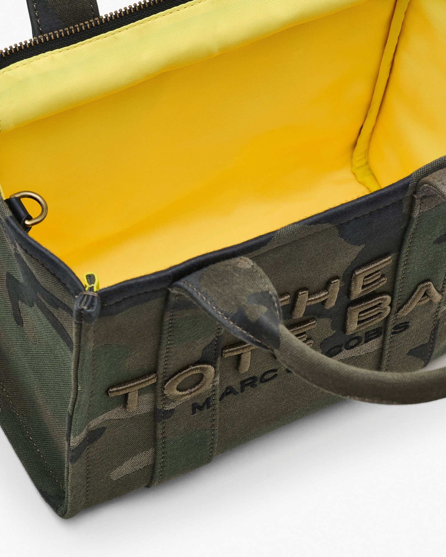 The Camo Jacquard Small Tote Bag | Marc Jacobs Outlet