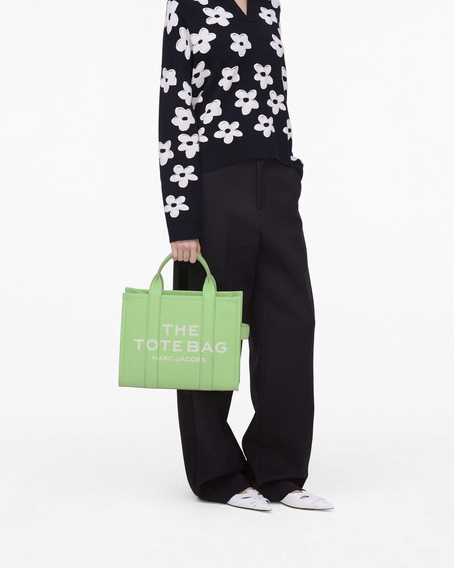 The Leather Medium Tote Bag | Marc Jacobs Outlet