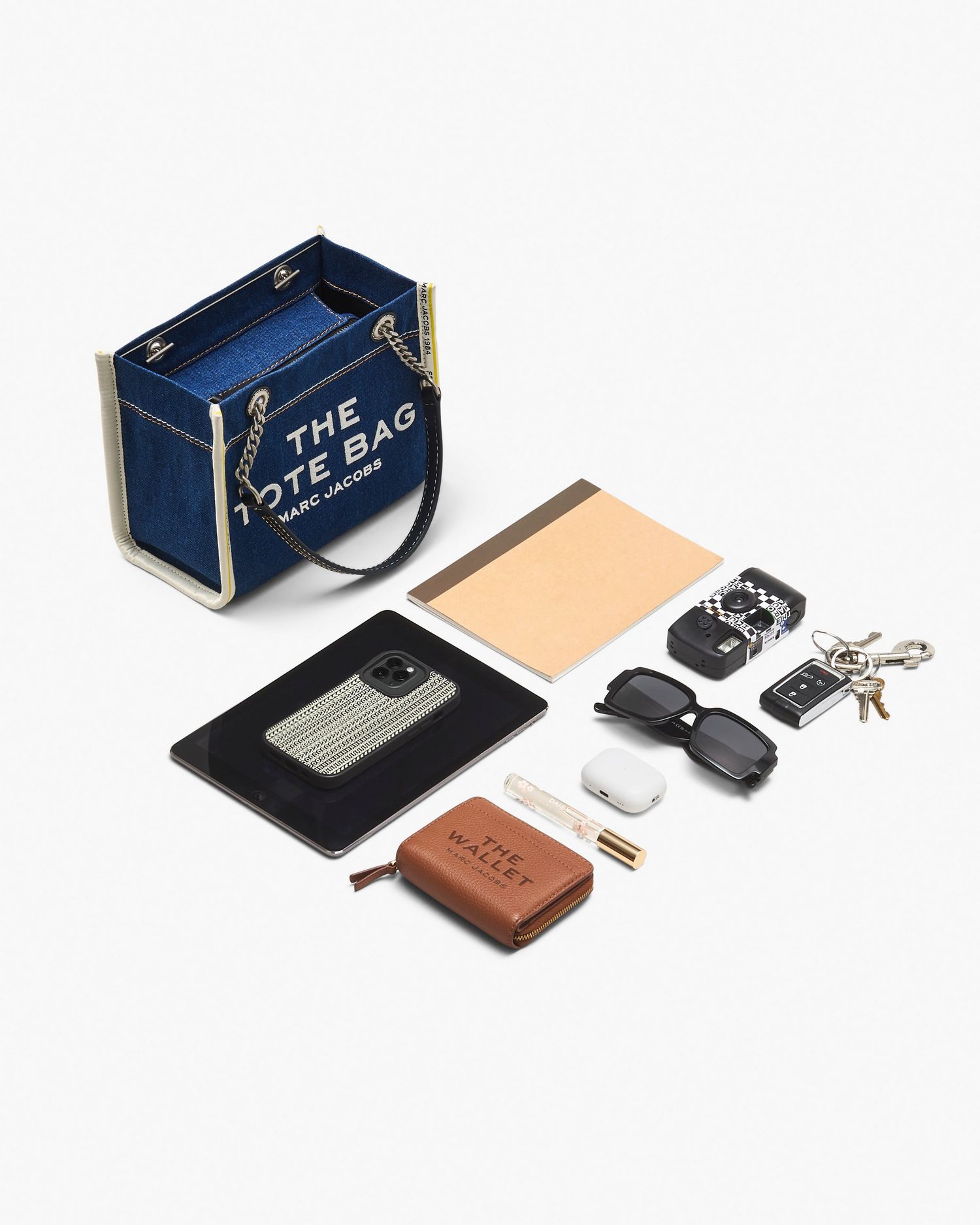 The Denim Chain Small Tote Bag | Marc Jacobs Outlet