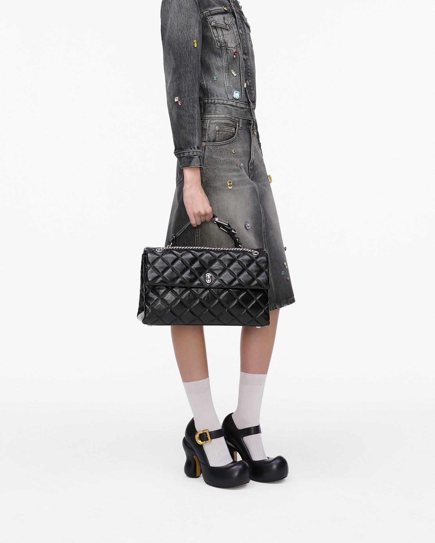 The Quilted XL Dual Convertible Shoulder Bag | Marc Jacobs Outlet