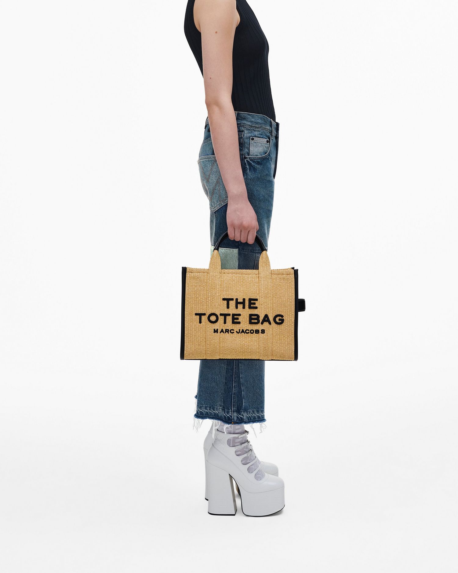 The Woven Medium Tote Bag | Marc Jacobs Outlet
