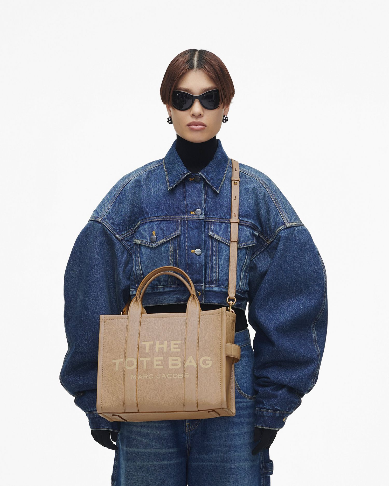 The Leather Medium Tote Bag | Marc Jacobs Outlet