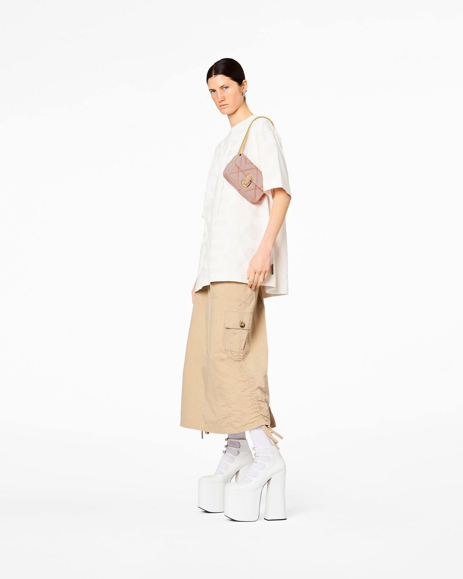 The Quilted Leather J Marc Mini Shoulder Bag | Marc Jacobs Outlet