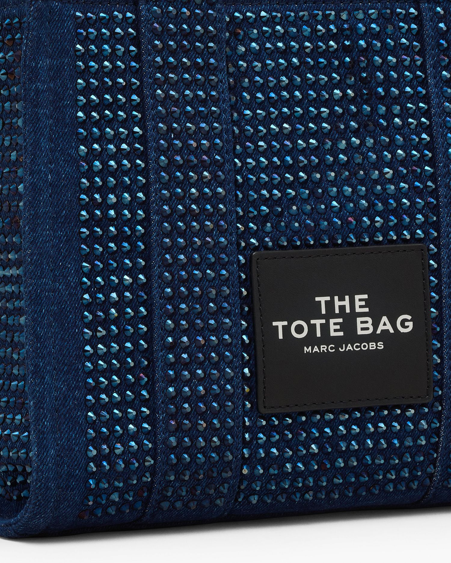 The Crystal Denim Small Tote Bag | Marc Jacobs Outlet