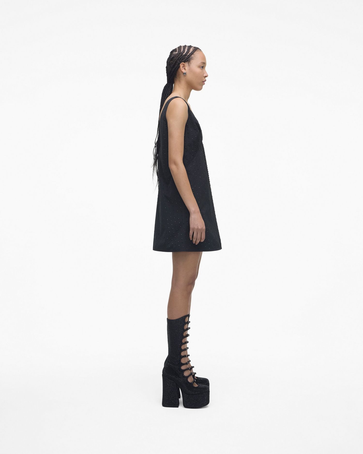 The Rhinestone Kiki Knee-High Boot | Marc Jacobs Outlet