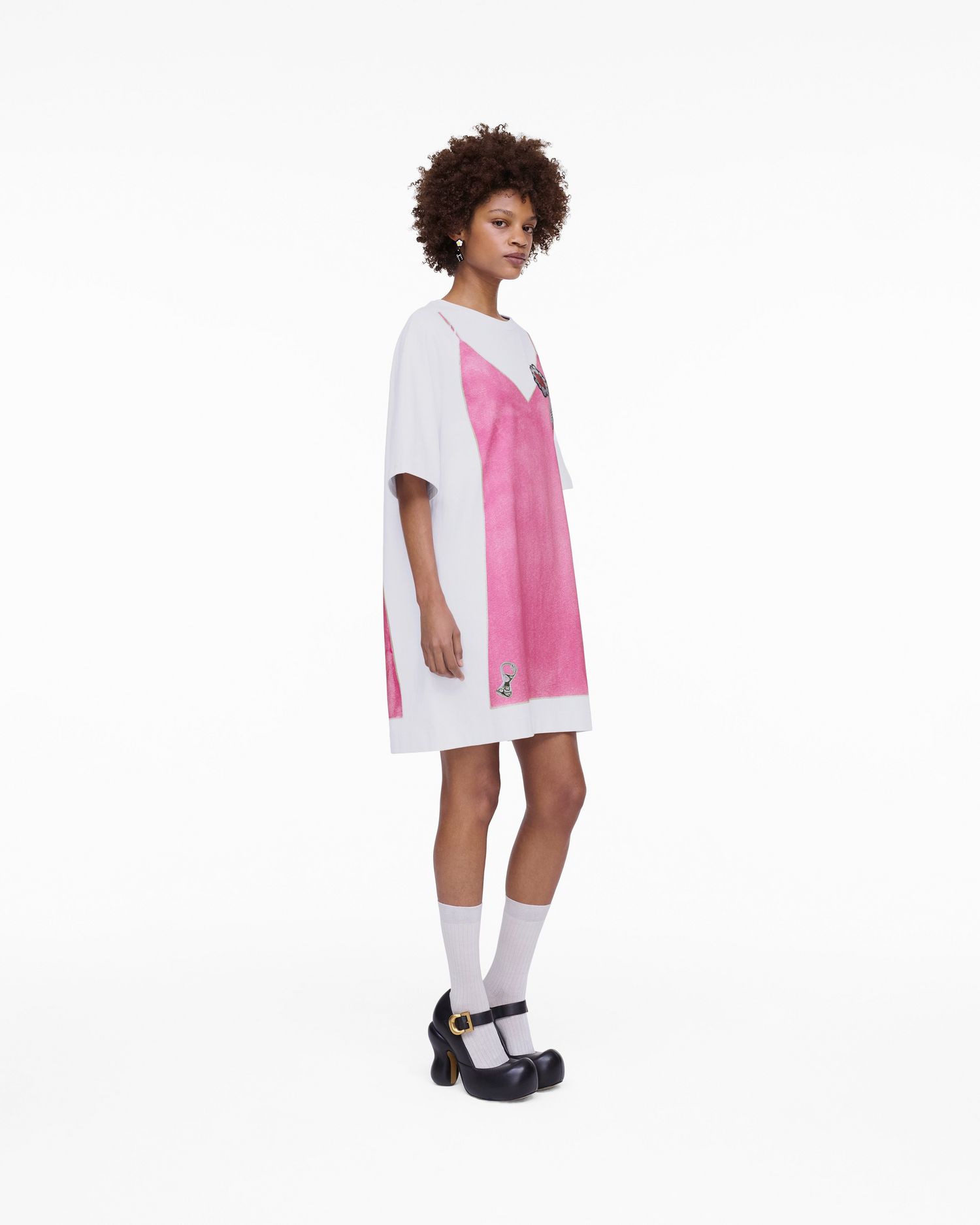Trompe L'Oeil T-Shirt Dress | Marc Jacobs Outlet