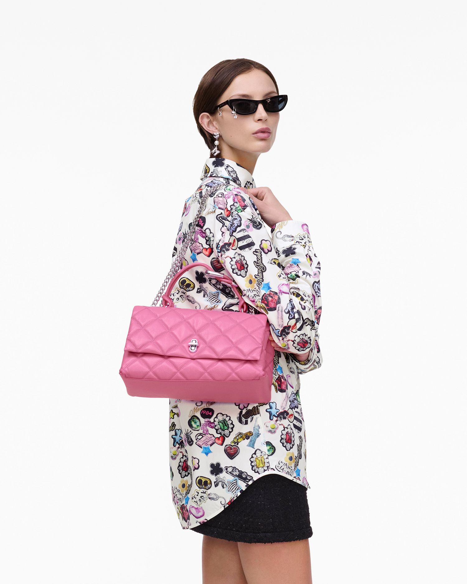 The Quilted Dual Convertible Shoulder Bag | Marc Jacobs Outlet