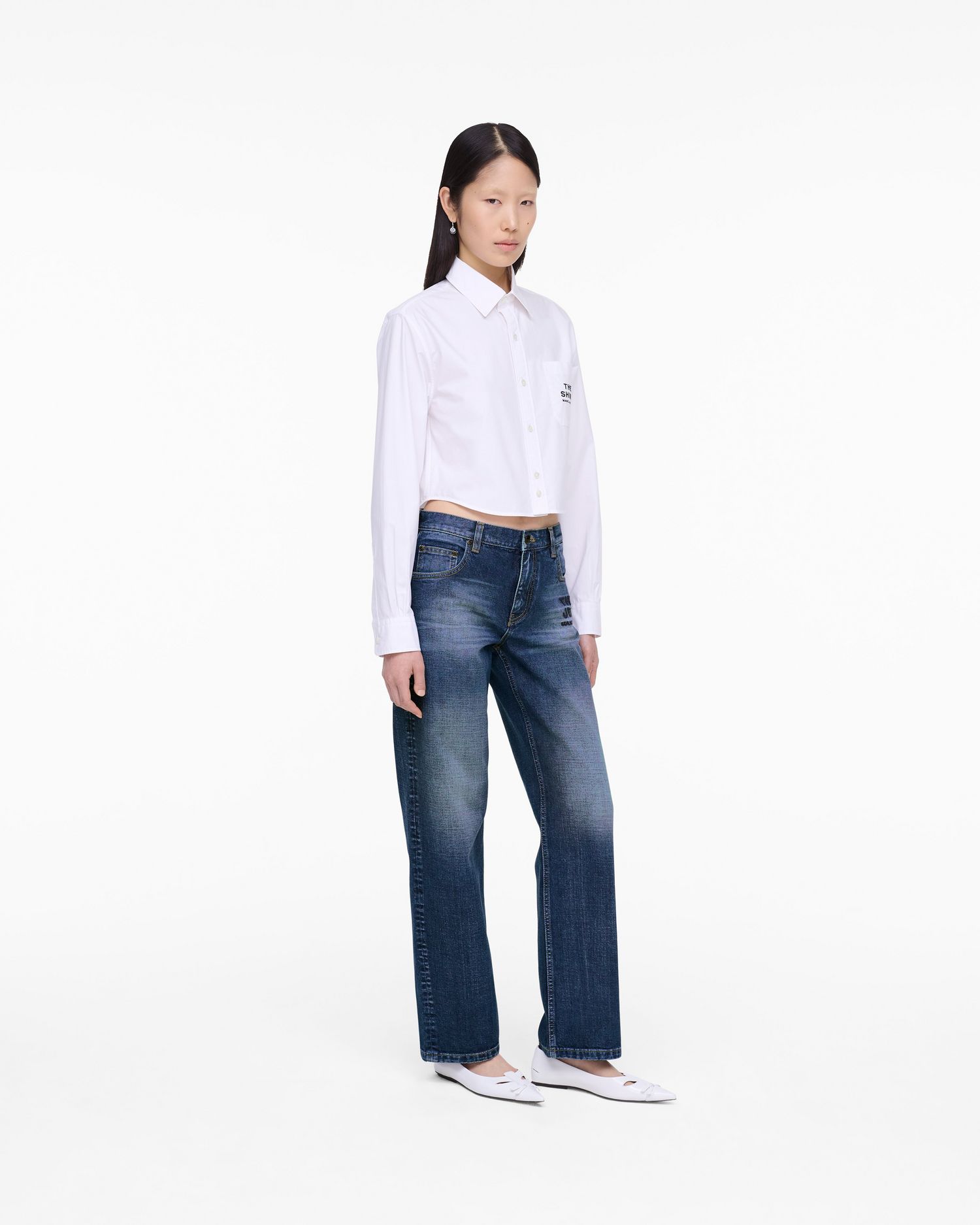 THE CROPPED FEMME SHIRT | Marc Jacobs Outlet