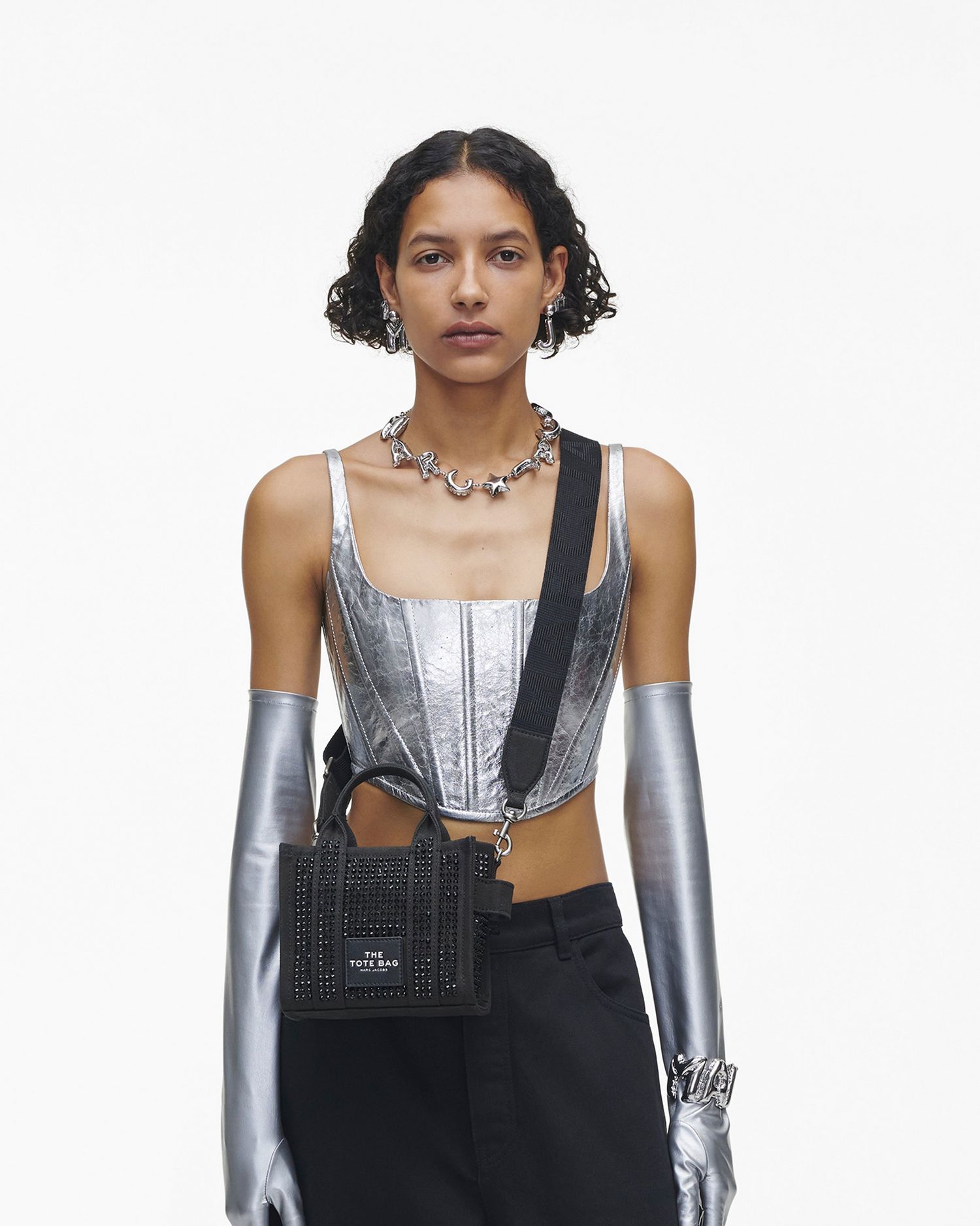 The Crystal Canvas Crossbody Tote Bag | Marc Jacobs Outlet