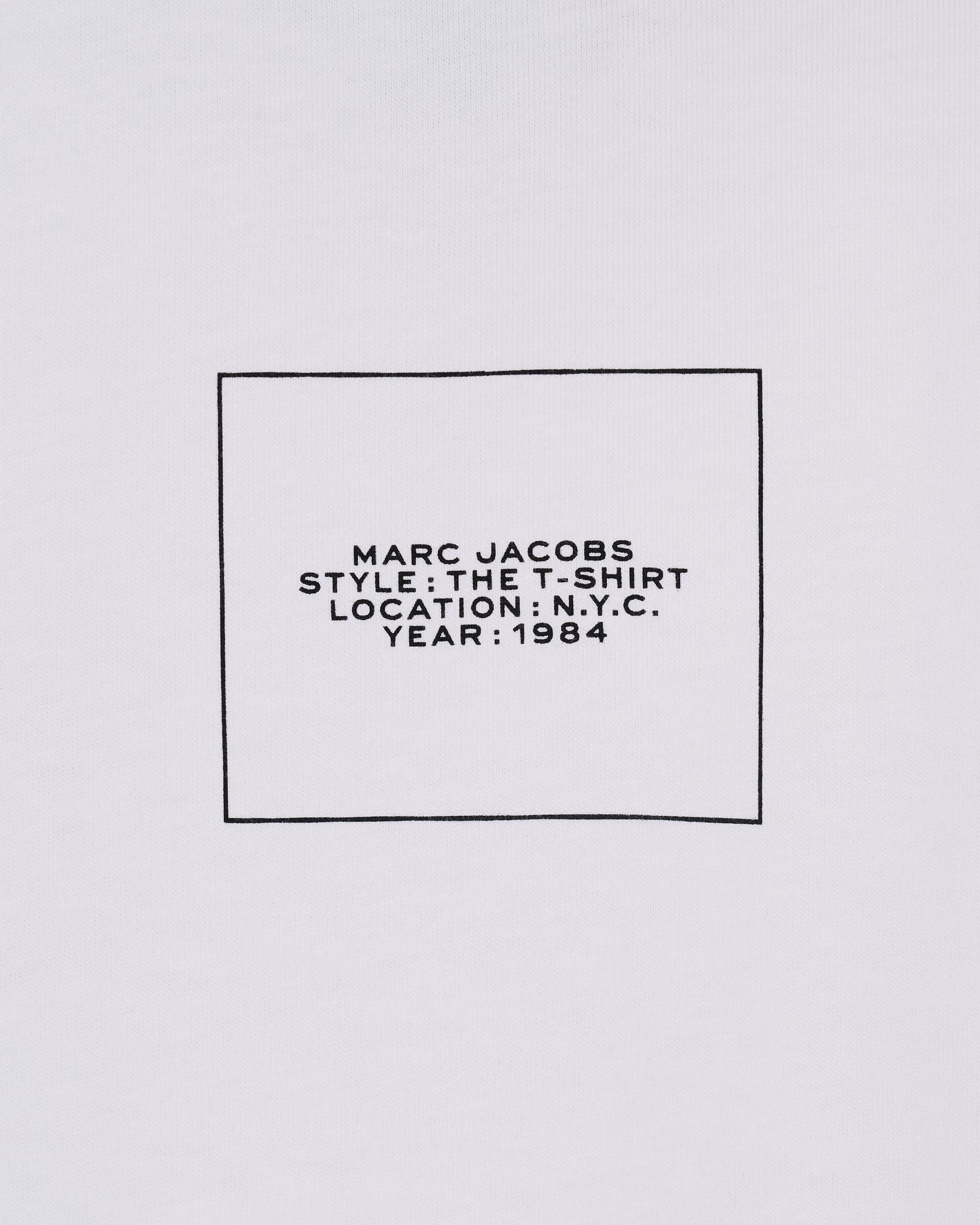 Doodle Slim Tee | Marc Jacobs Outlet