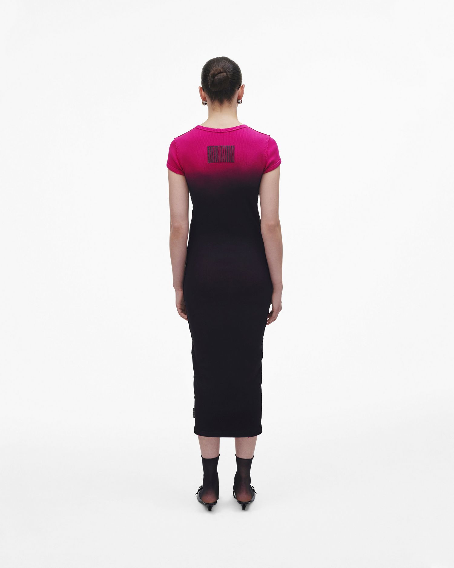 Ombré Spray Shrunken Tee Dress | Marc Jacobs Outlet