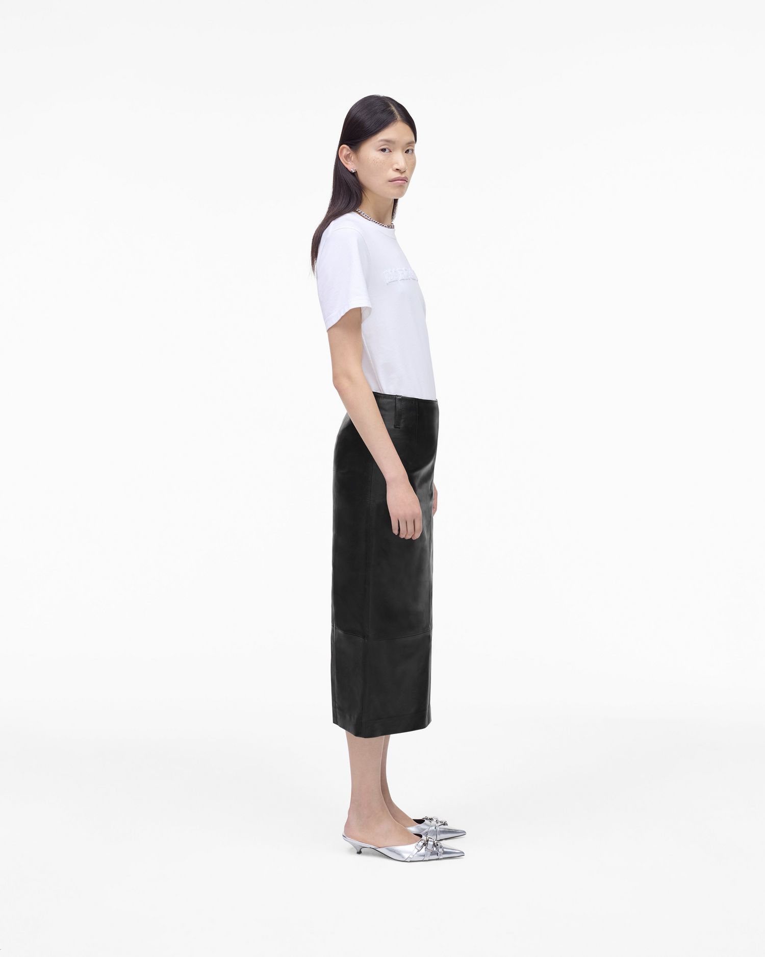 Leather Slim Skirt | Marc Jacobs Outlet