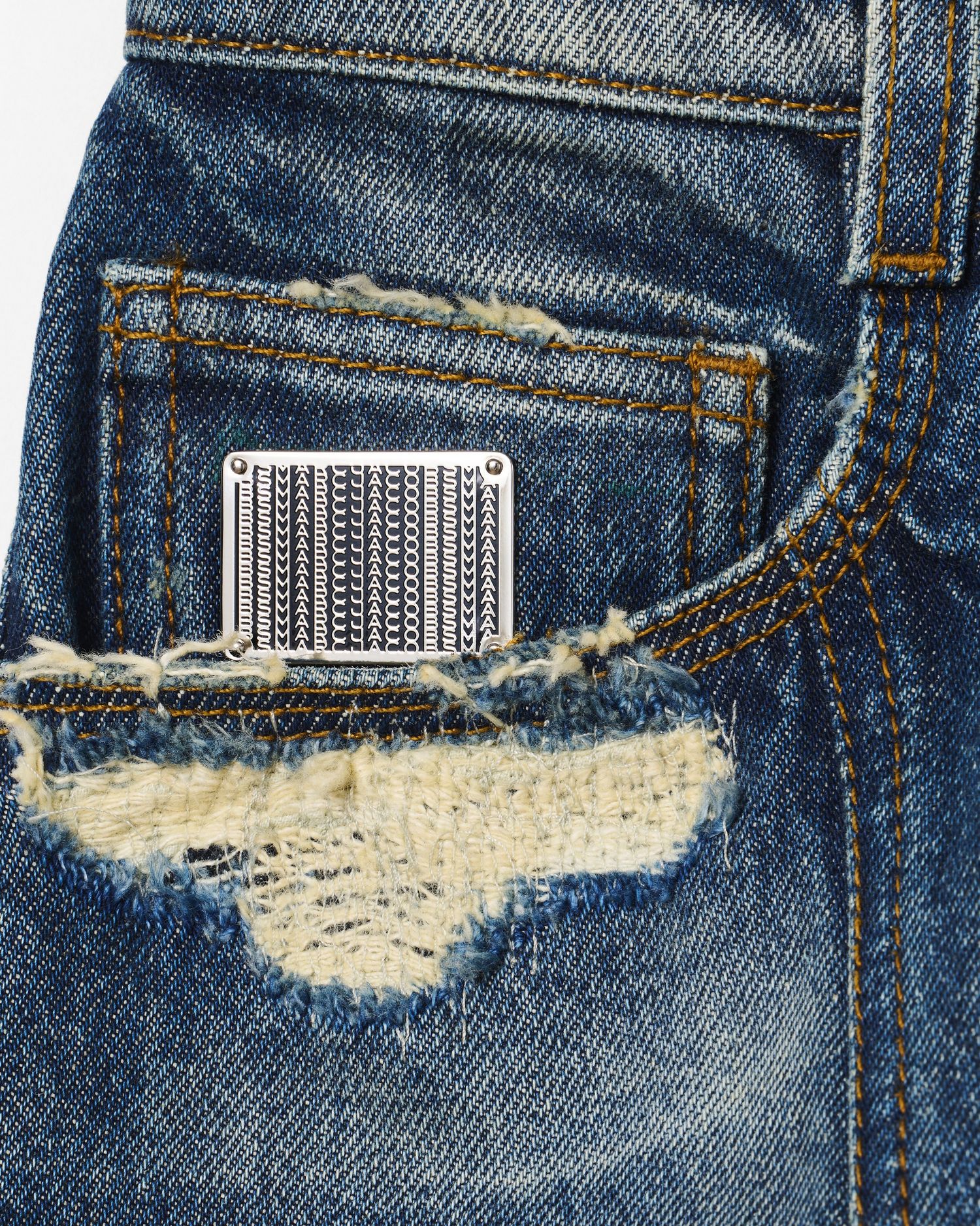 The Rip And Repair Fluted Mini Skirt | Marc Jacobs Outlet