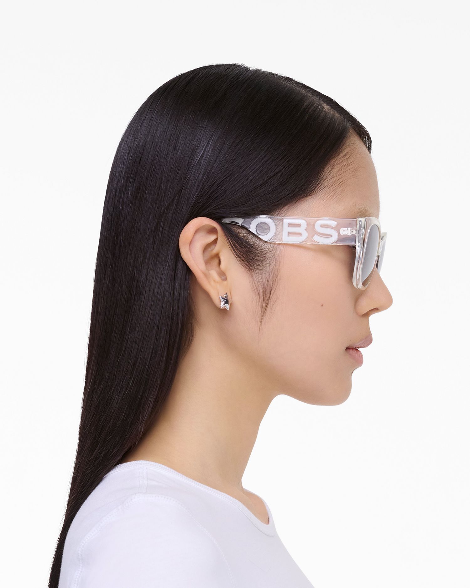 The Bold Logo Square Cat Eye Sunglasses | Marc Jacobs Outlet