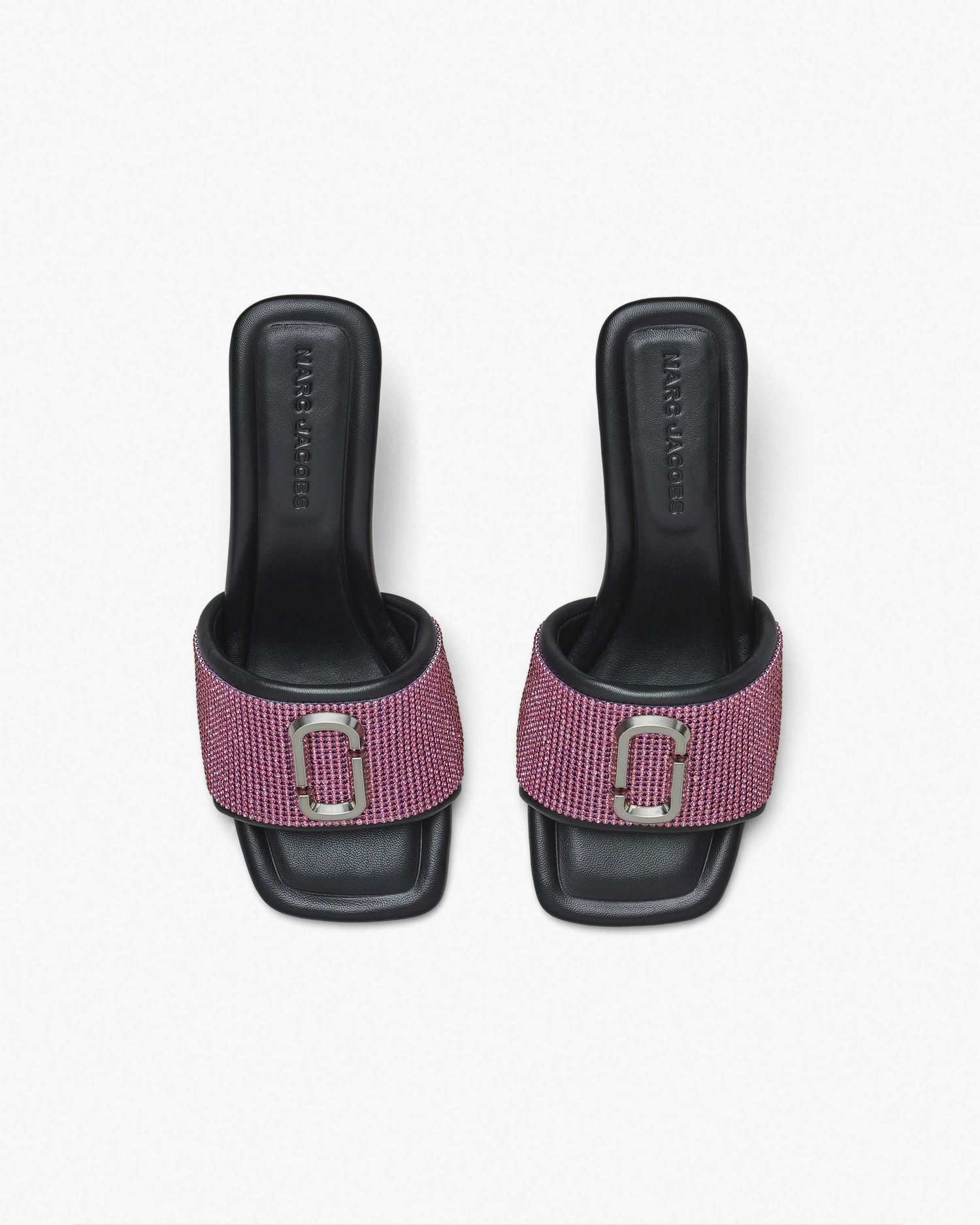 The Rhinestone J Marc Heeled Sandal | Marc Jacobs Outlet