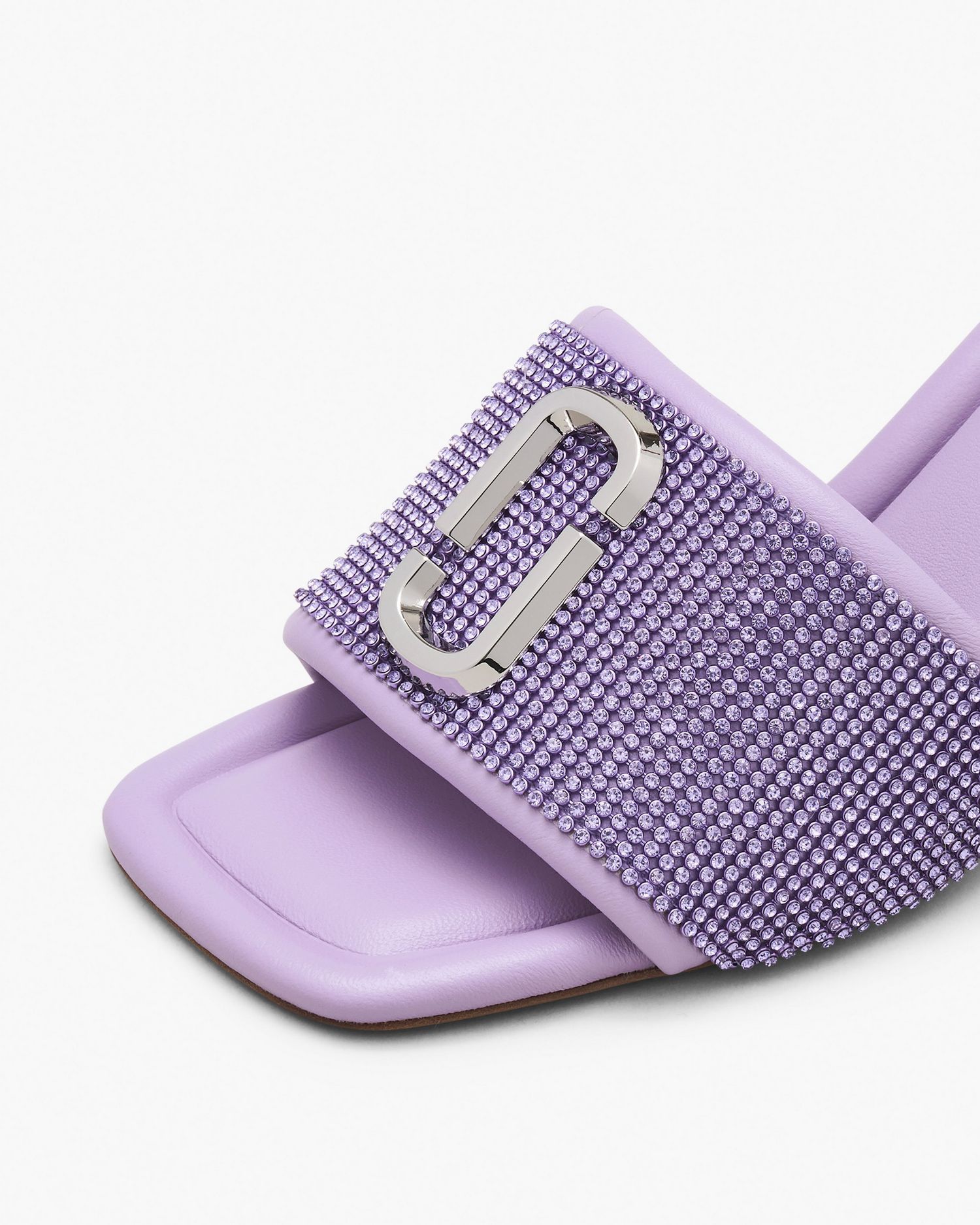 The Rhinestone J Marc Heeled Sandal | Marc Jacobs Outlet