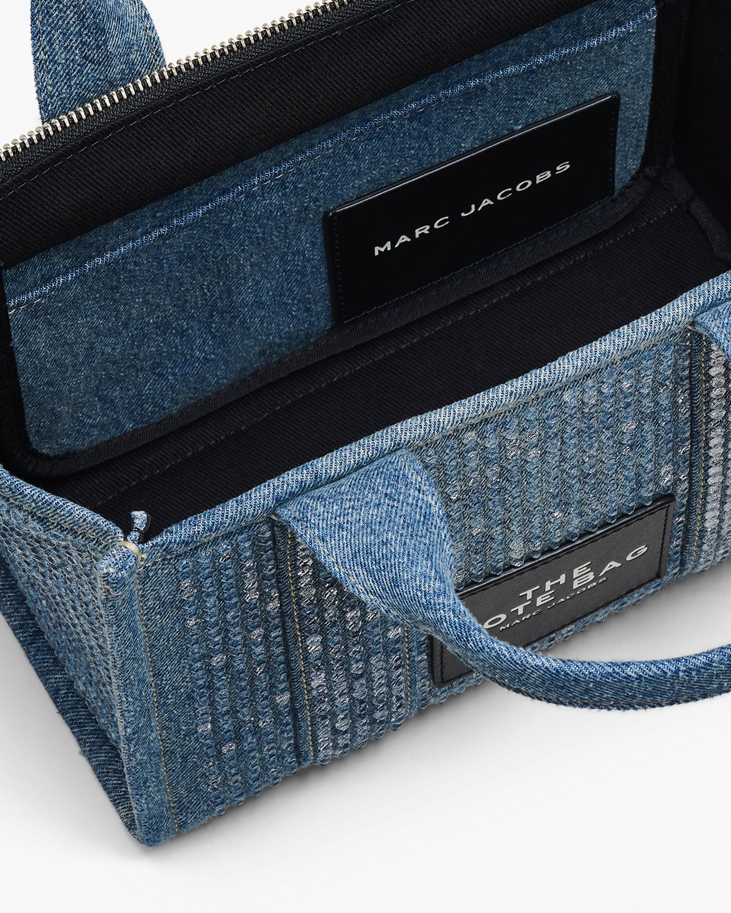 The Crystal Denim Small Tote Bag | Marc Jacobs Outlet