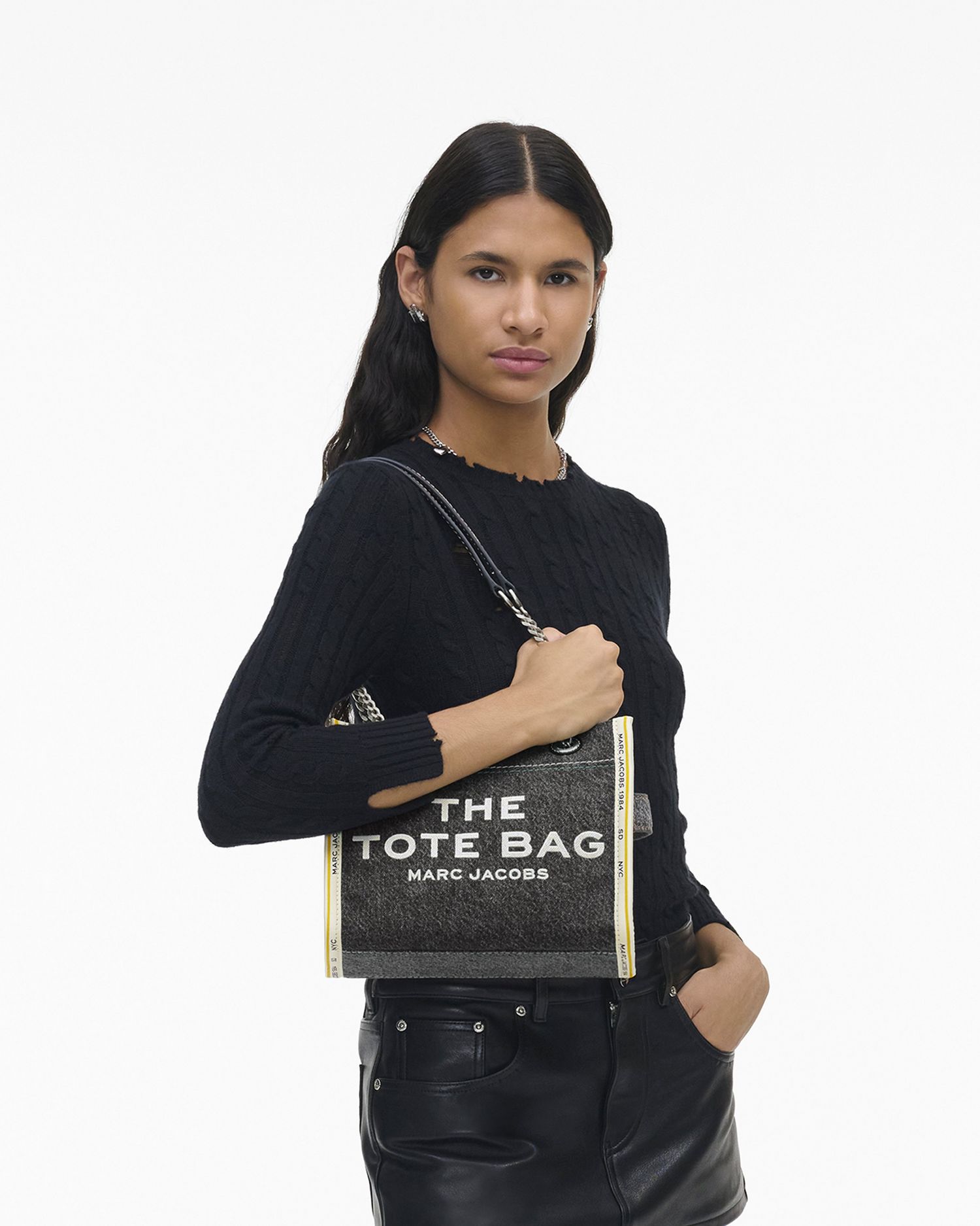 The Denim Chain Small Tote Bag | Marc Jacobs Outlet