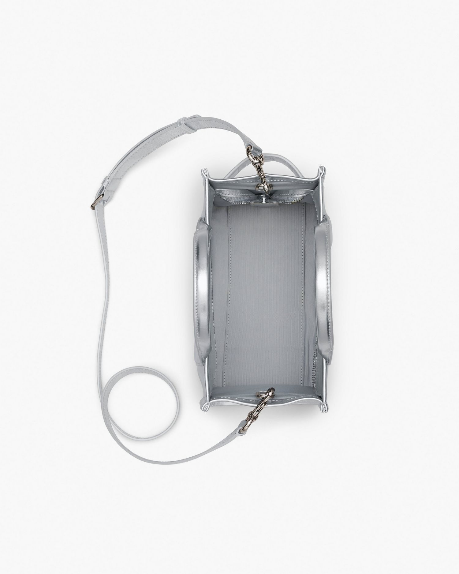 The Metallic Leather Small Tote Bag | Marc Jacobs Outlet