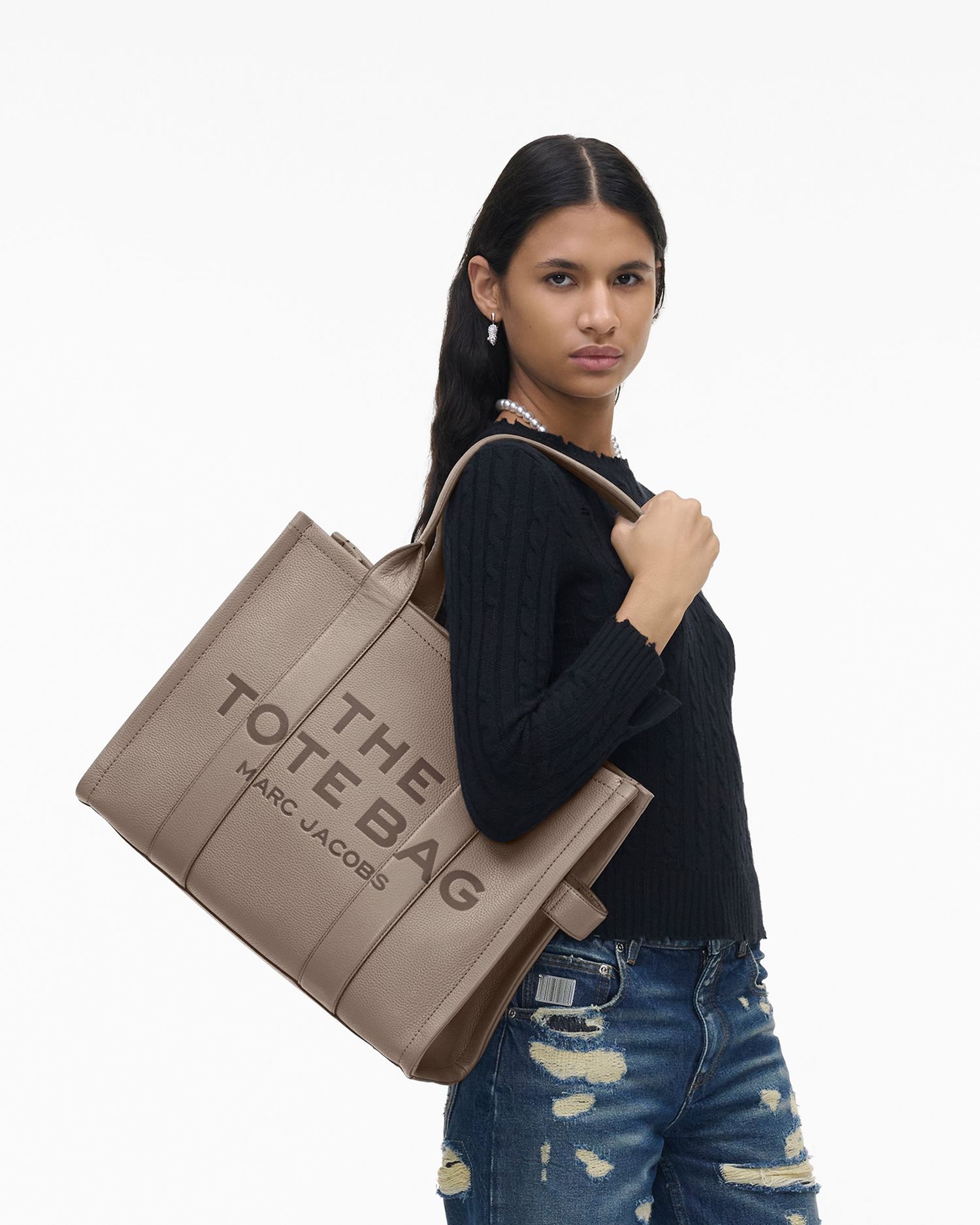 The Leather Large Tote Bag | Marc Jacobs Outlet