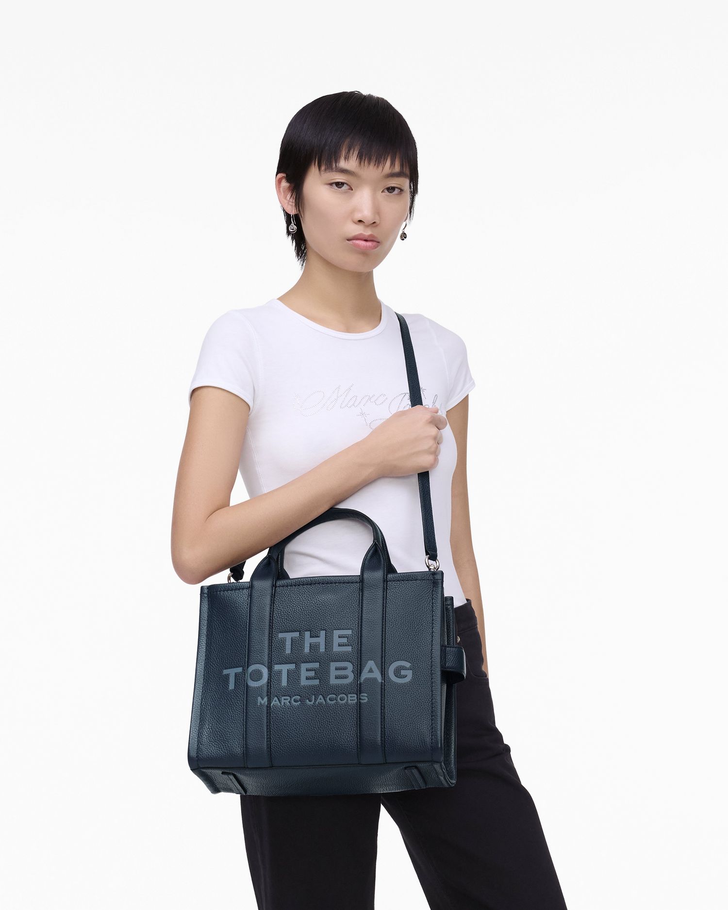 The Leather Medium Tote Bag | Marc Jacobs Outlet