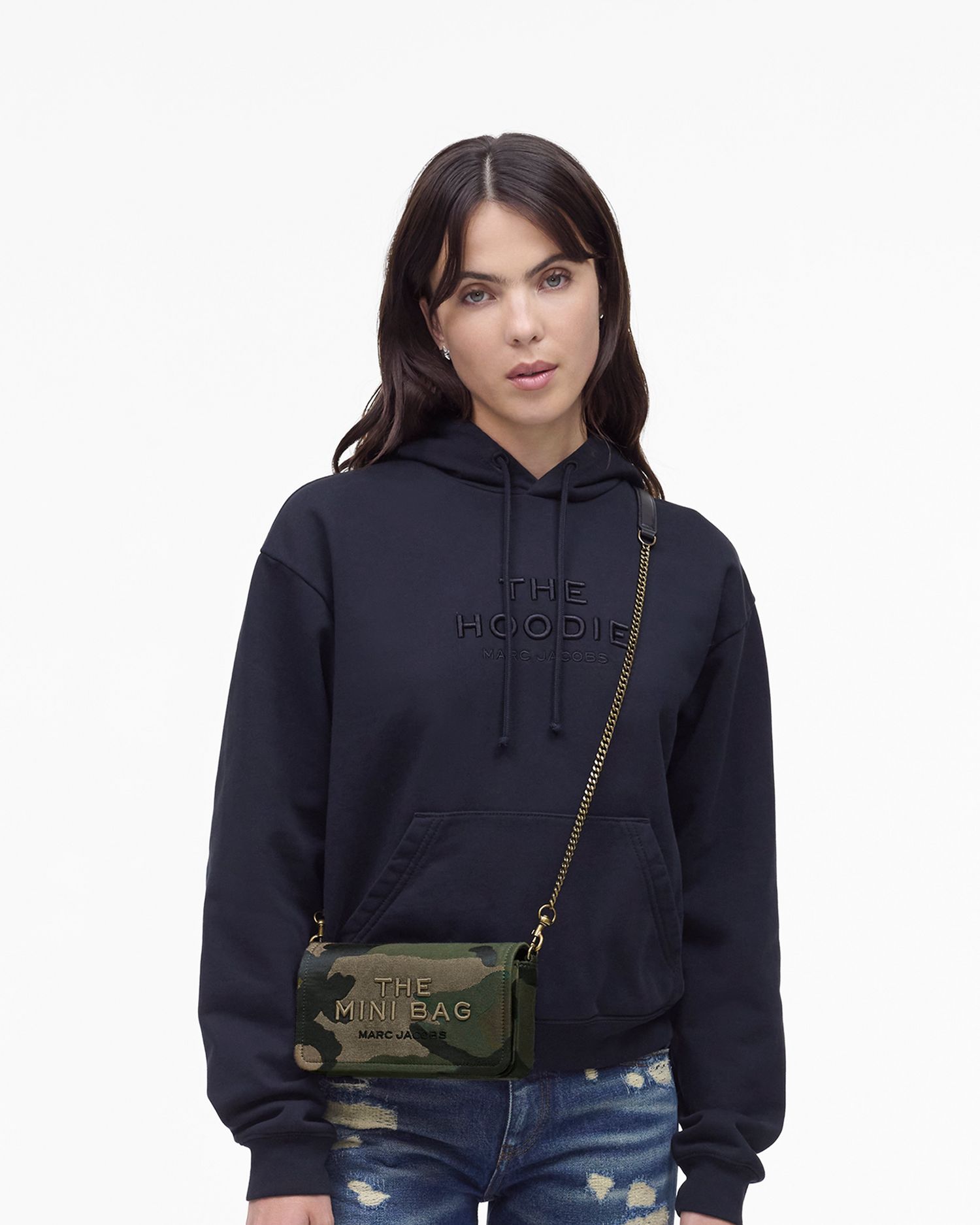 The Camo Jacquard Chain Mini Bag | Marc Jacobs Outlet