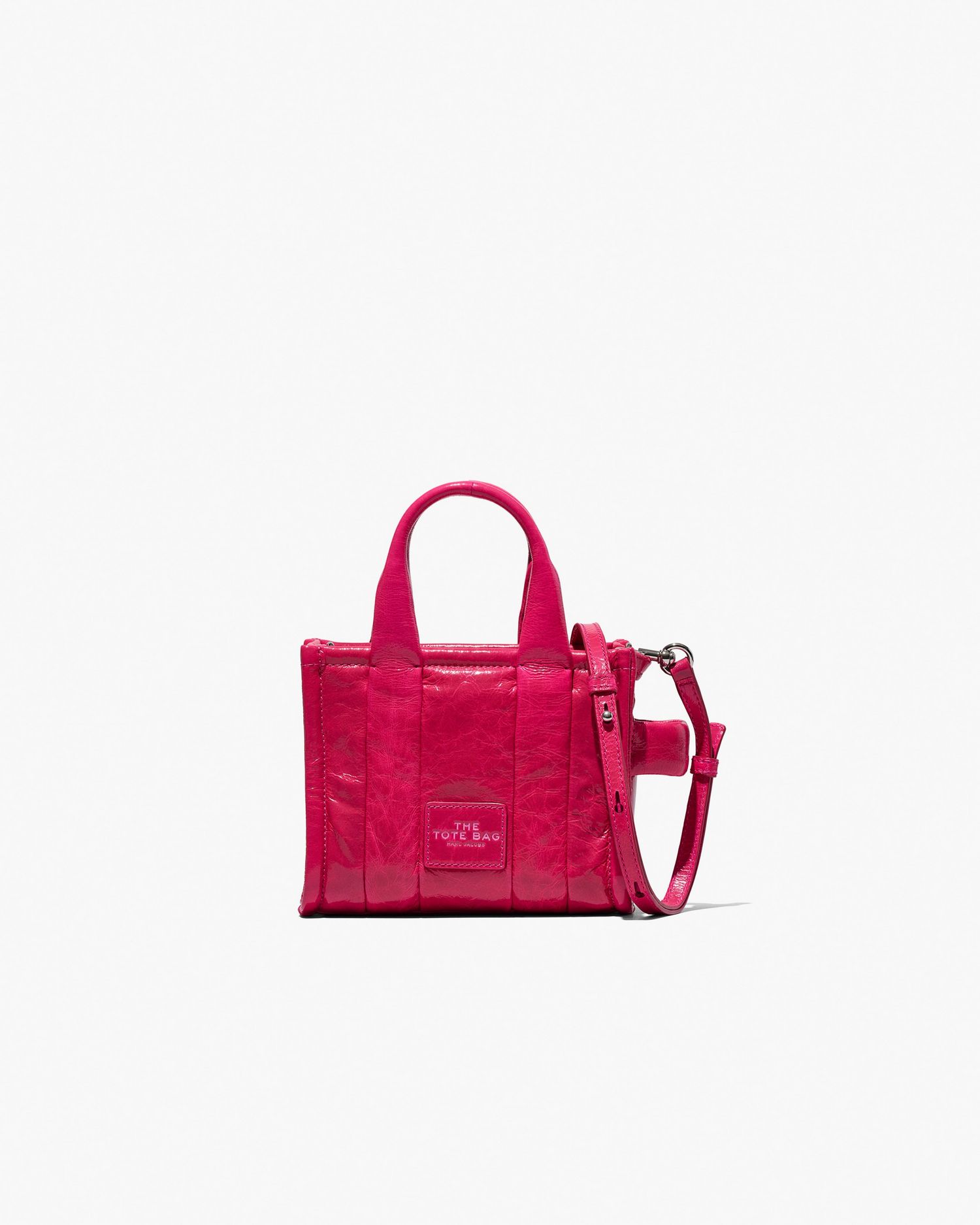 The Shiny Crinkle Leather Crossbody Tote | Marc Jacobs Outlet