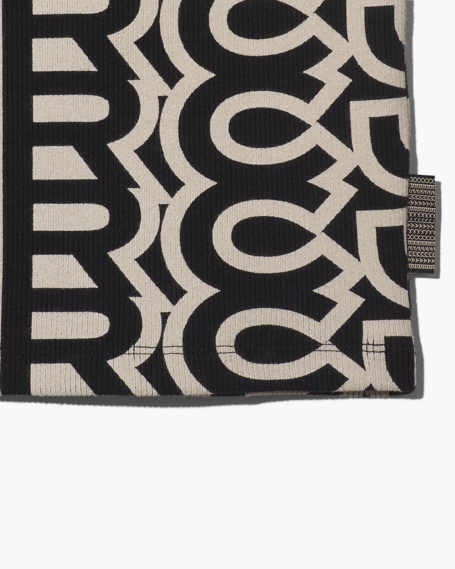 The Monogram Racer Rib Dress | Marc Jacobs Outlet