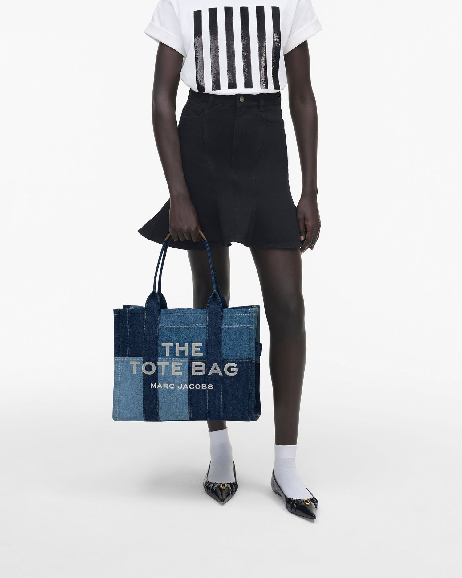 The Denim Large Tote Bag | Marc Jacobs Outlet