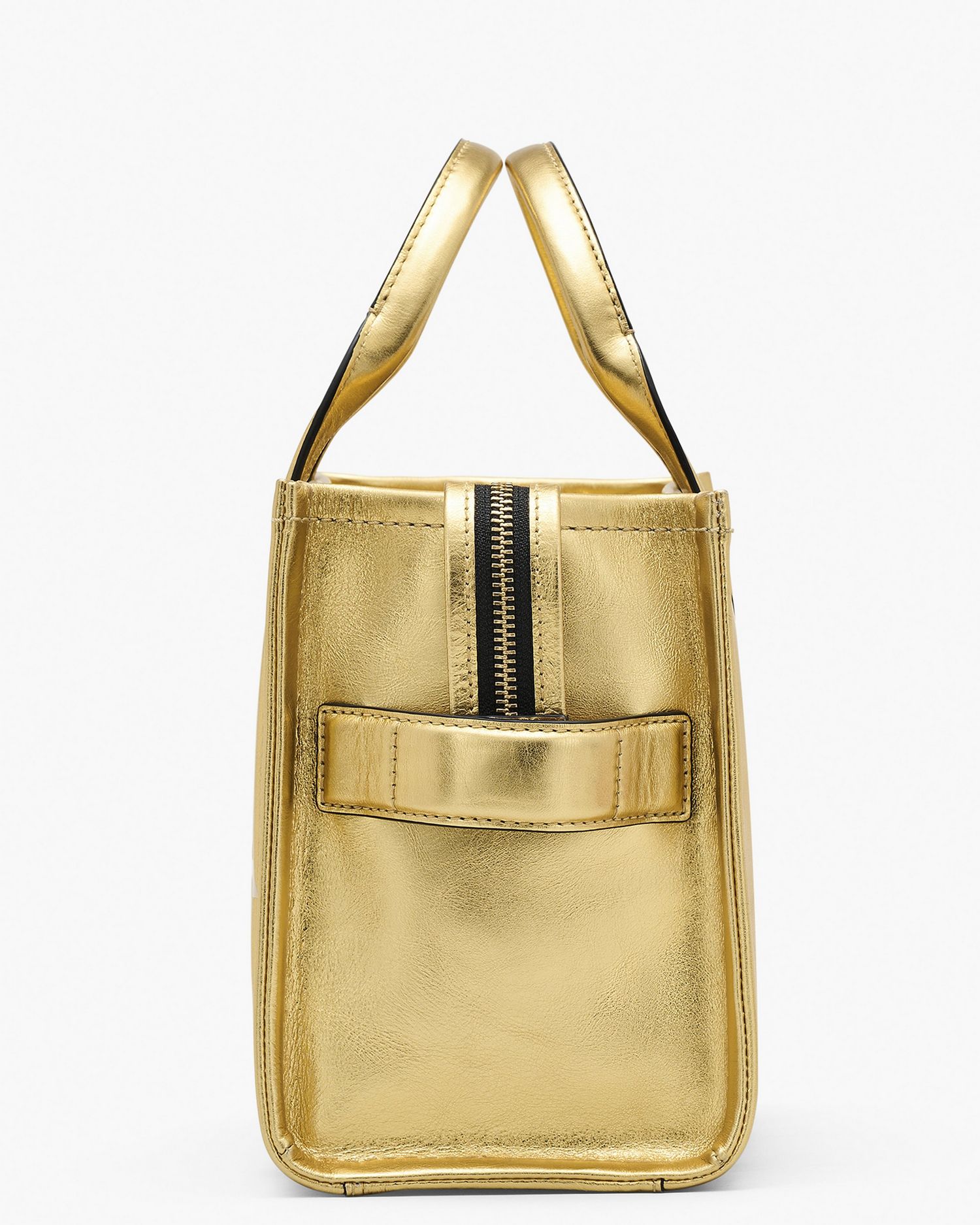The Metallic Leather Small Tote Bag | Marc Jacobs Outlet