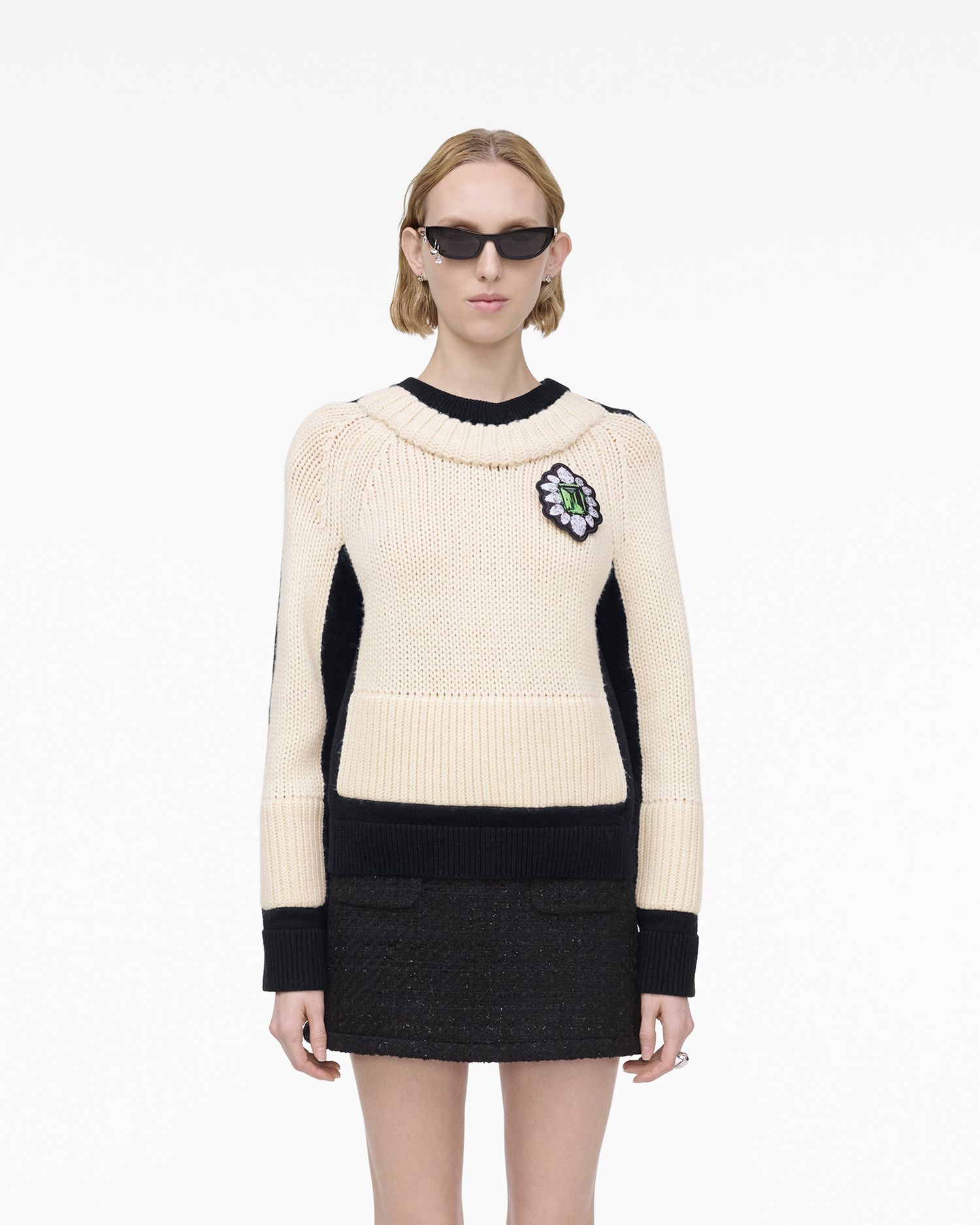 Trompe L'Oeil Crewneck | Marc Jacobs Outlet
