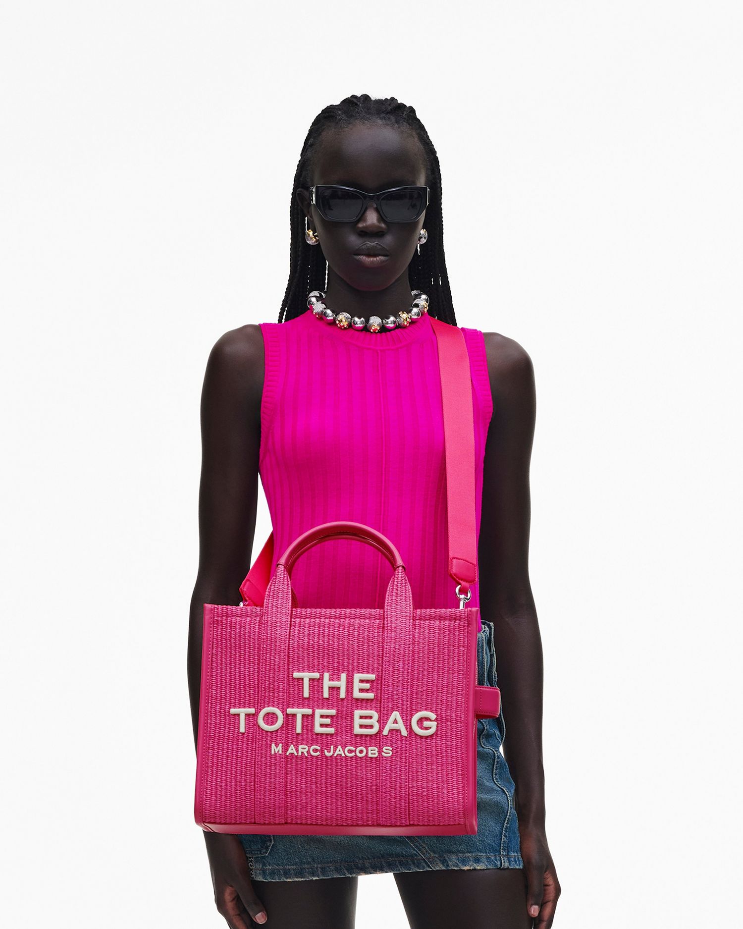 The Woven Medium Tote Bag | Marc Jacobs Outlet