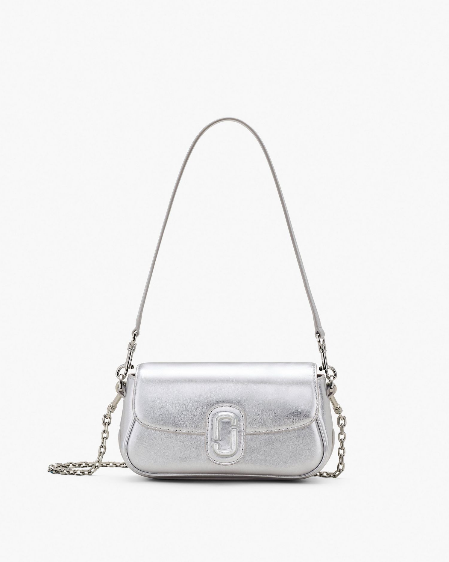 The Metallic Leather Clover Shoulder Bag | Marc Jacobs Outlet