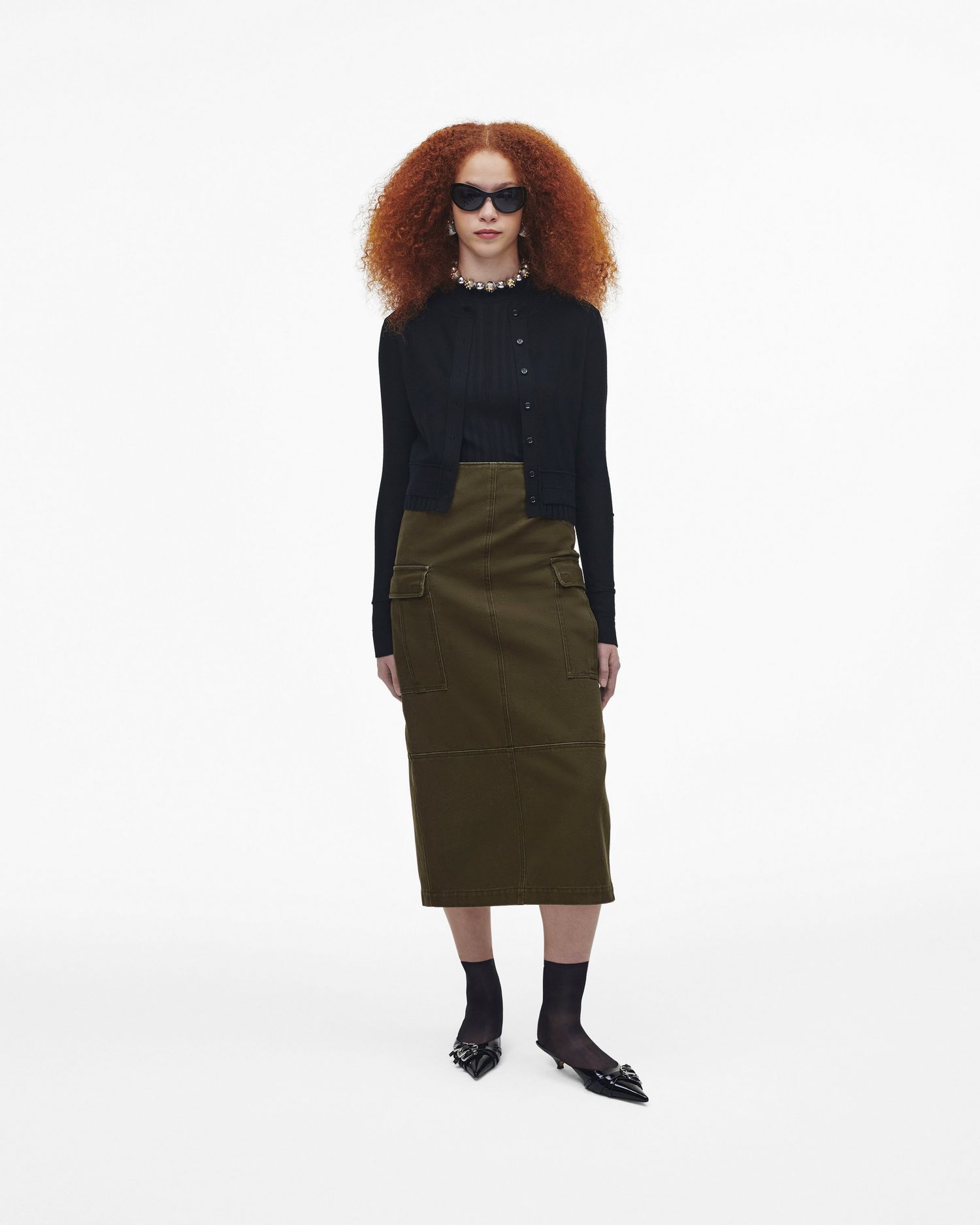 Cargo Canvas Slim Skirt | Marc Jacobs Outlet