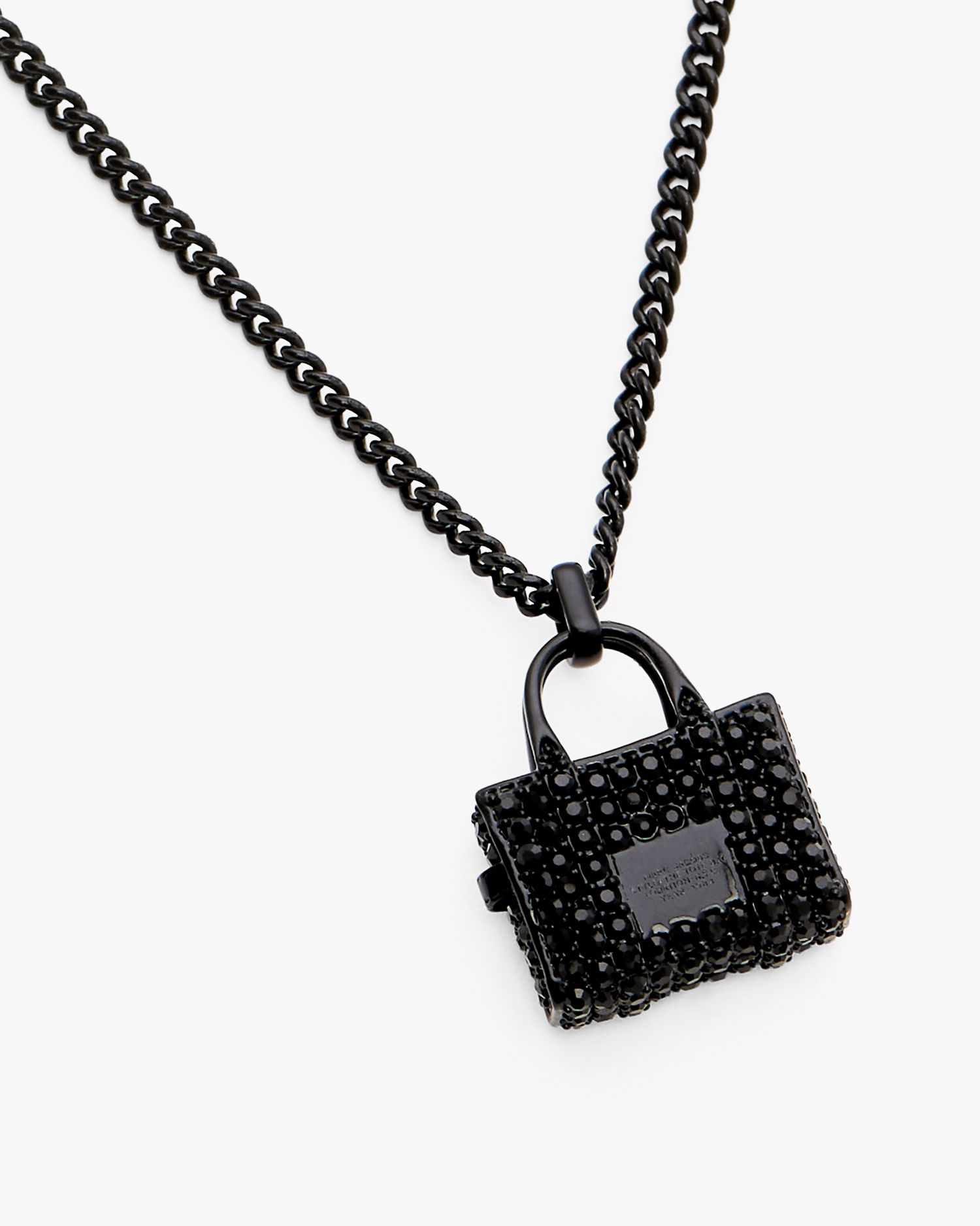 The Pave Tote Bag Necklace | Marc Jacobs Outlet