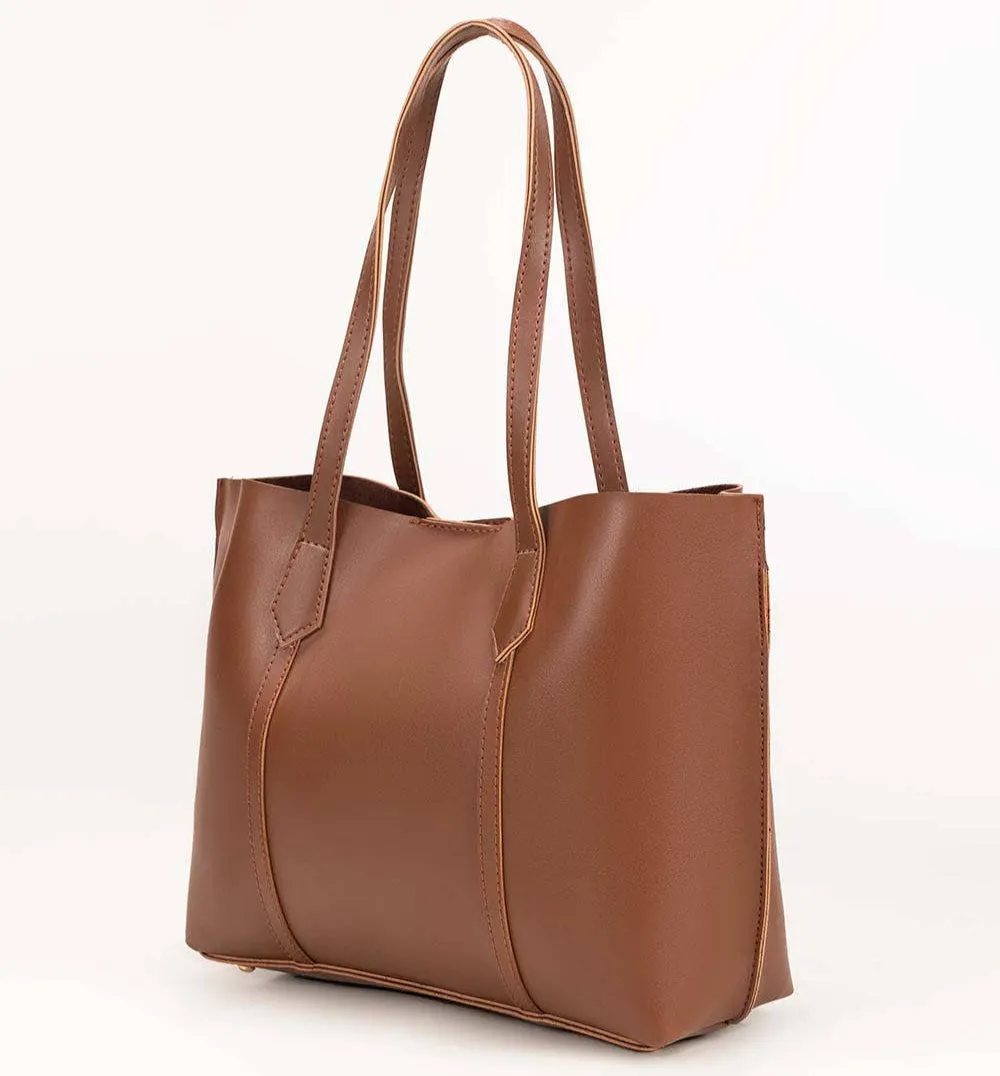 Penduy Brown Tote Bag