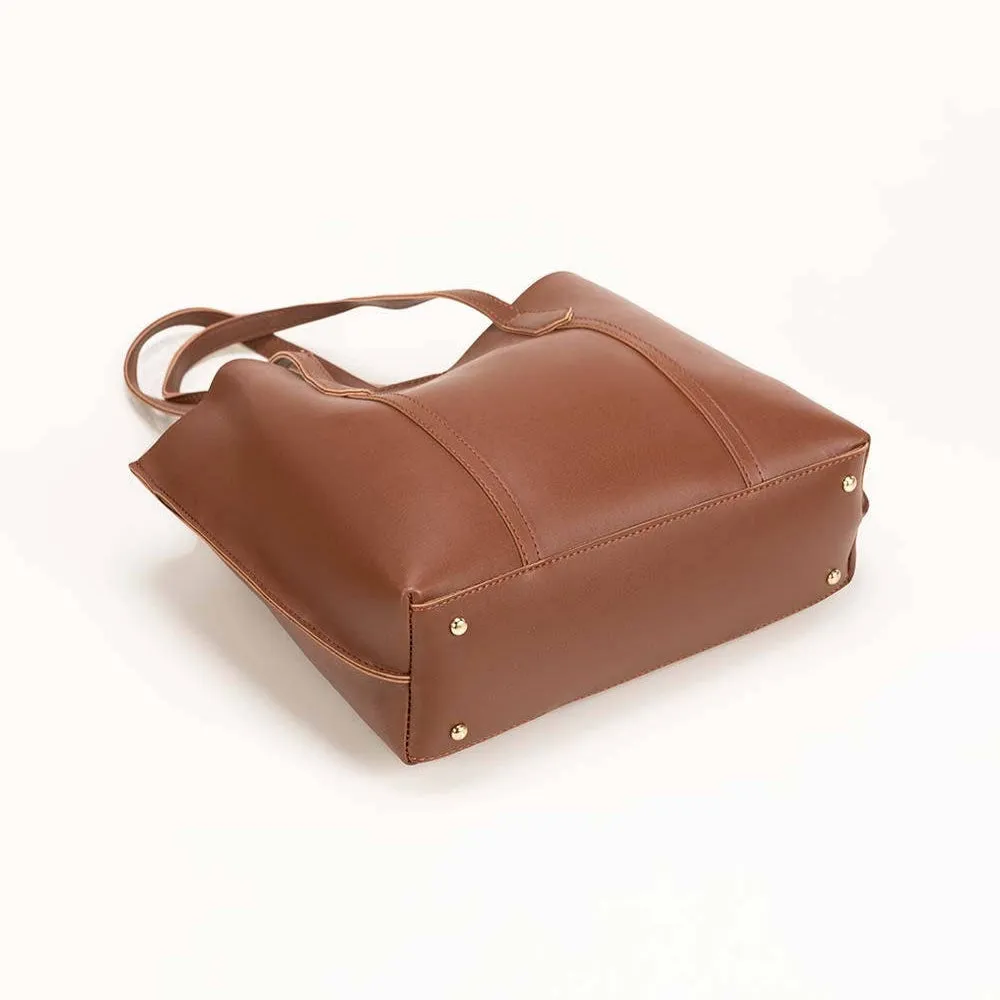Penduy Brown Tote Bag
