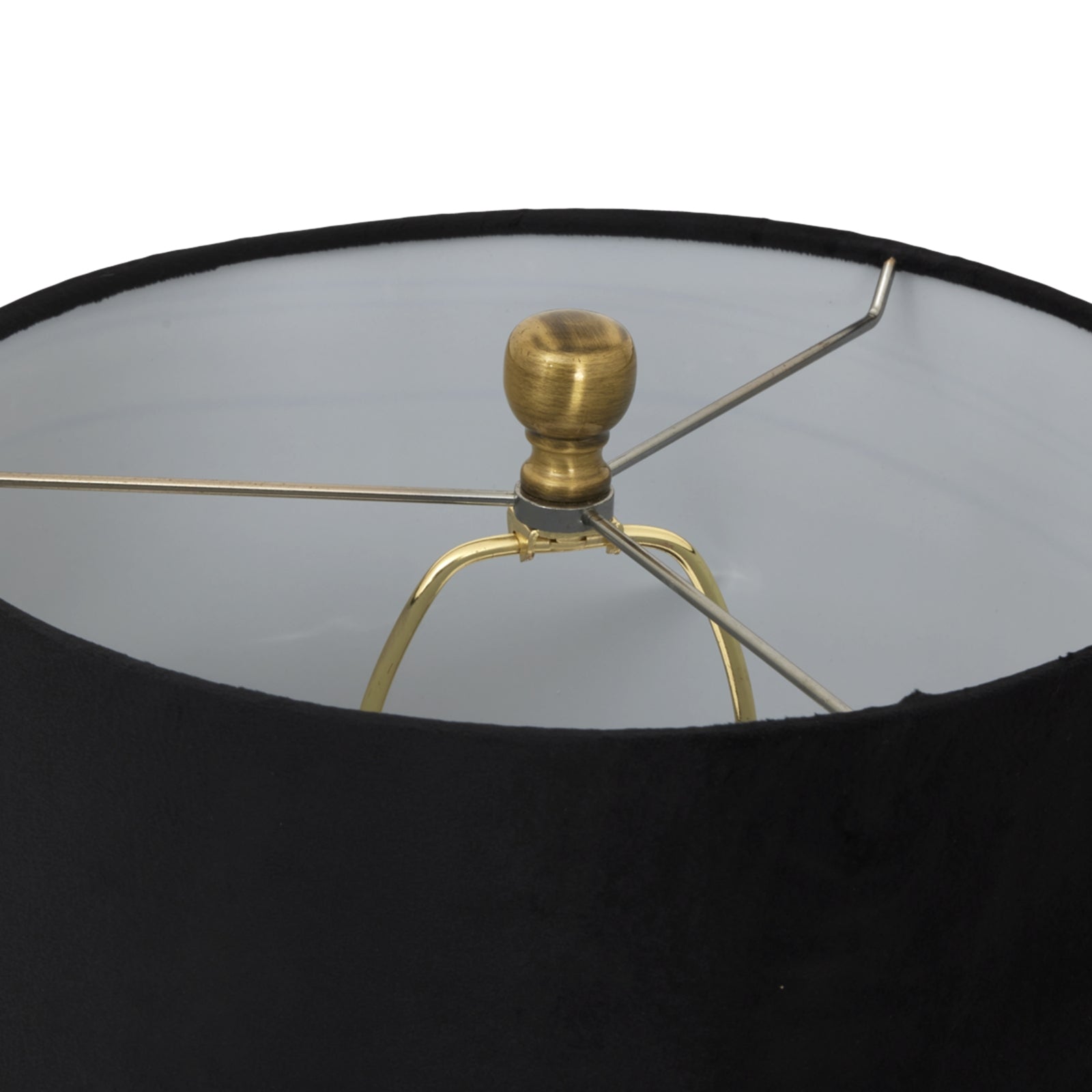 Luxton Glass Ribbed Lamp