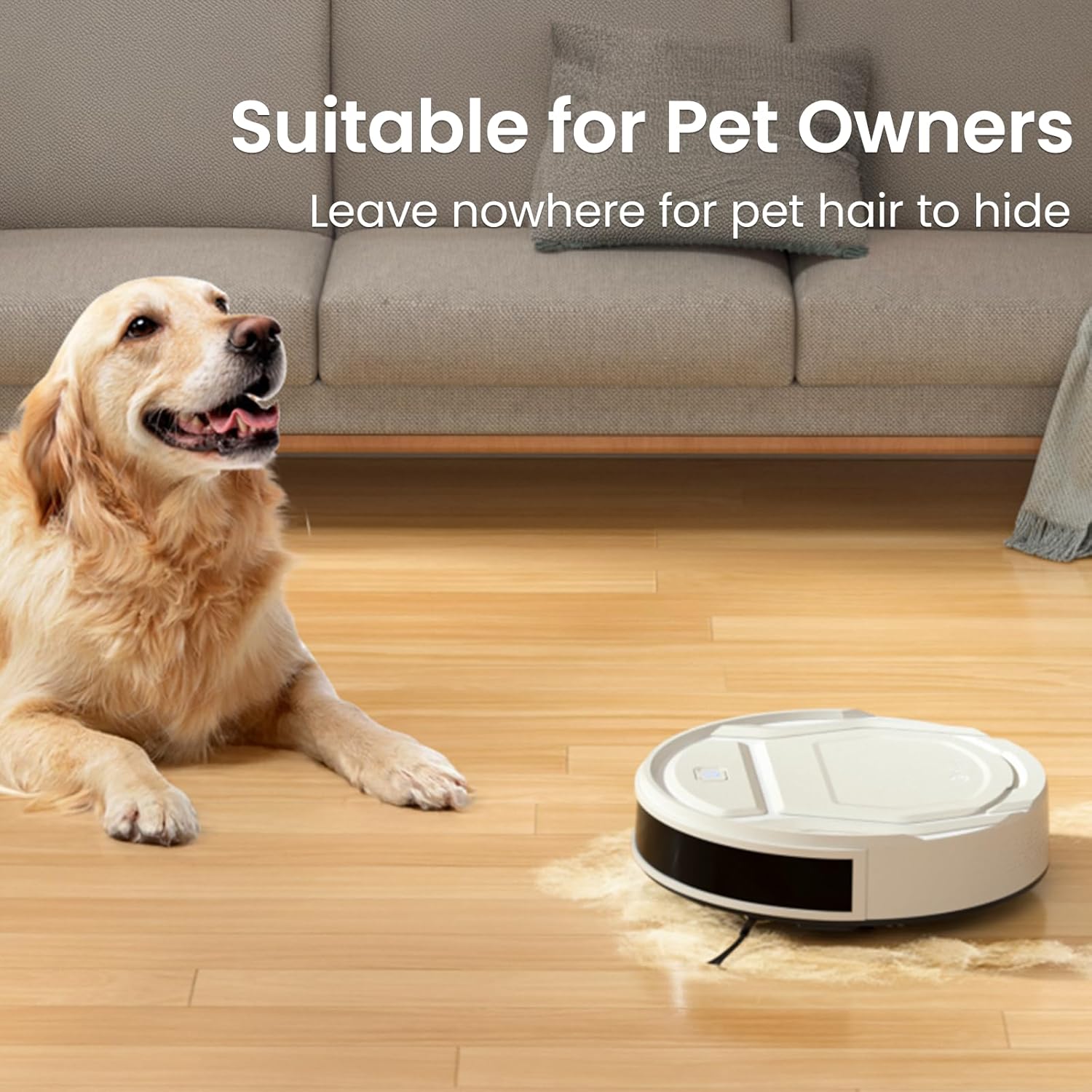 Lefant Robot Vacuum Self-Charging Slim Robotic Vacuum Cleaner