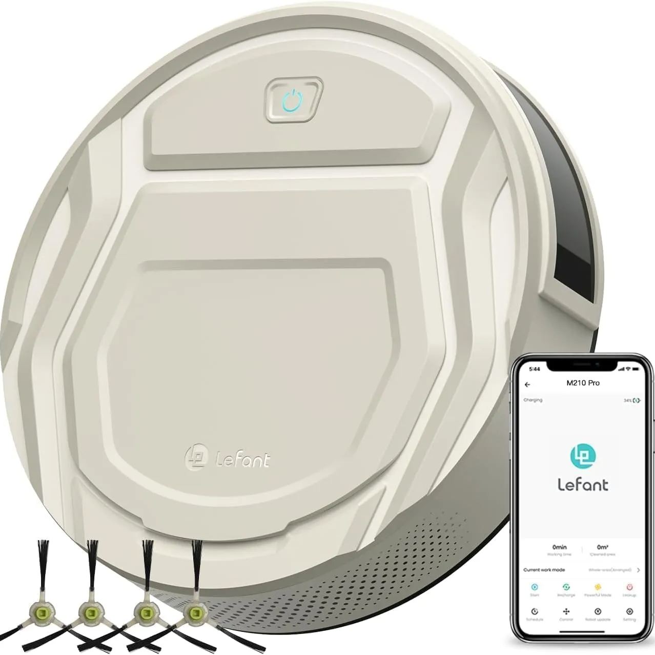 Lefant Robot Vacuum Self-Charging Slim Robotic Vacuum Cleaner
