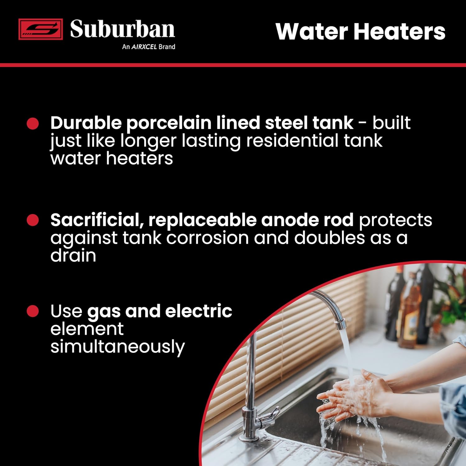 5243A Electric Water Heater SW10DE with Direct Spark Ignition - 10 Gallon