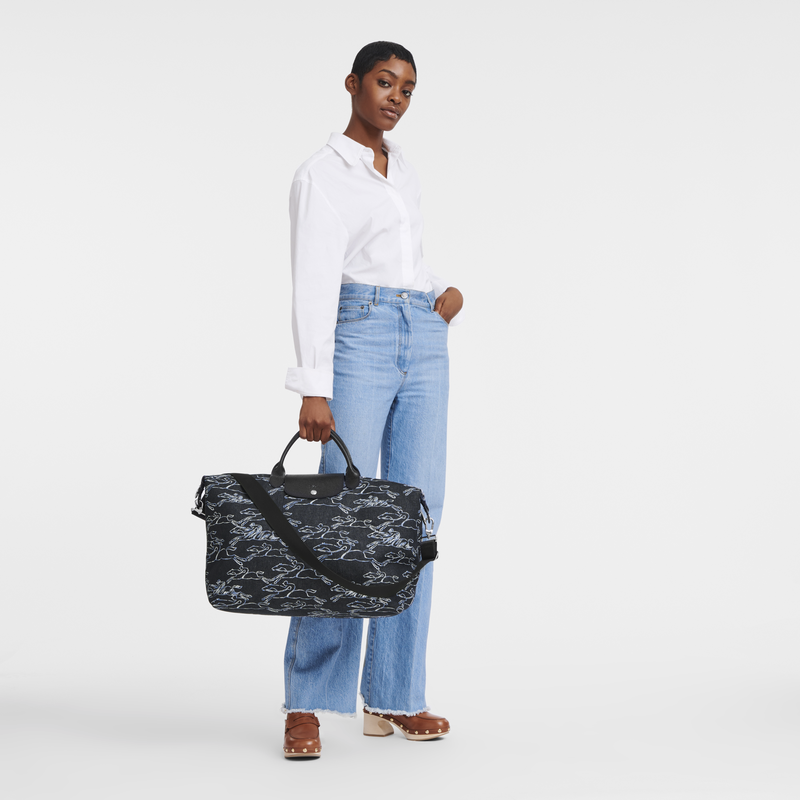 Sac de voyage Le Pliage Collection<br>Toile - Marine