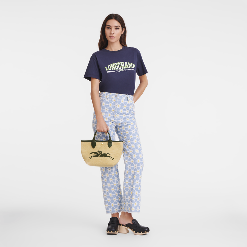 Panier S Le Panier Pliage<br>Toile - Kaki