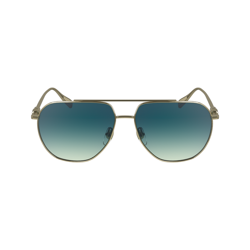 Lunettes de soleil<br>Autre - Or/Pétrole